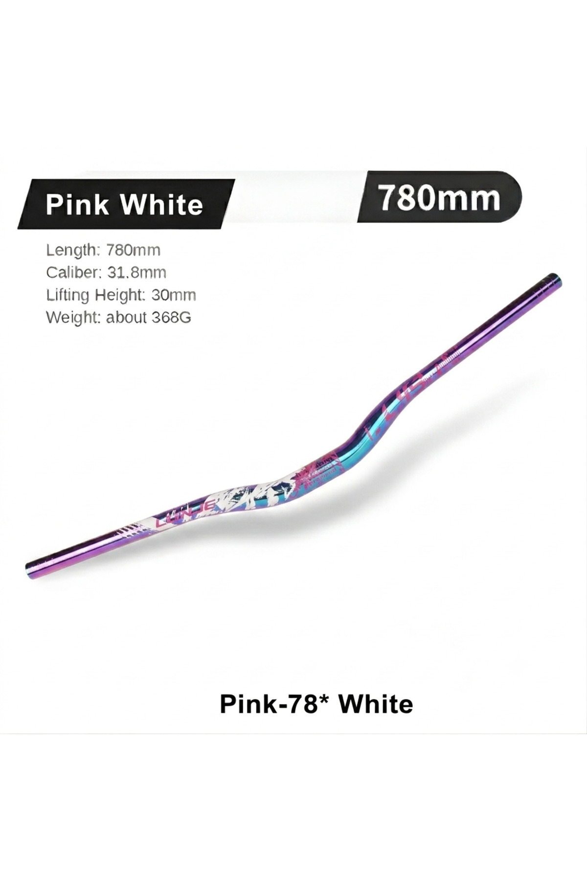 Pembe Lunje Rainbow 780 Mm Gidon