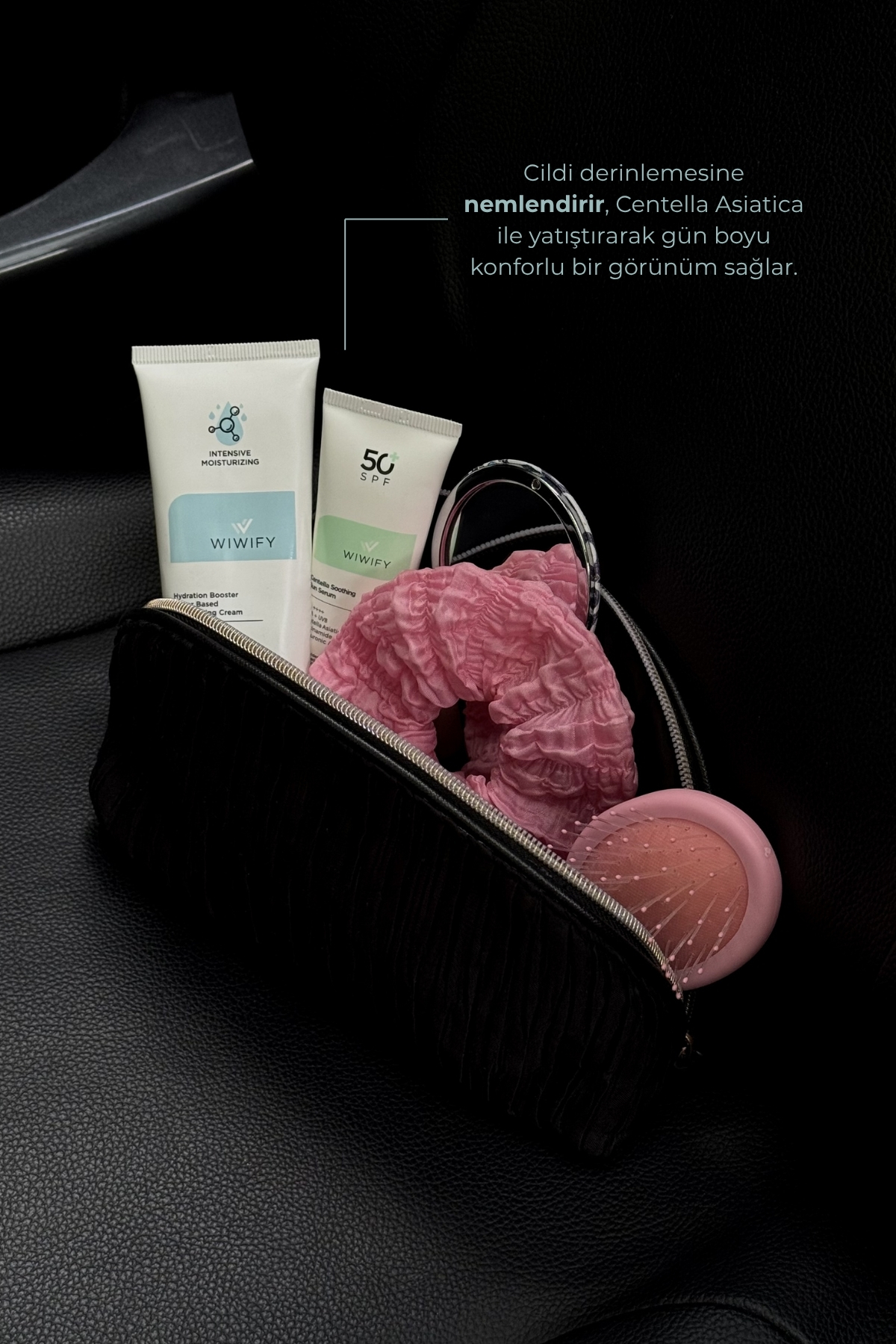 Yoğun Nem & Yatıştırma Seti, Nemlendirici + Güneş Koruyucu |Centella Asiatica, Niacinamide, Baobab — 211 — تصویر 3 از 5