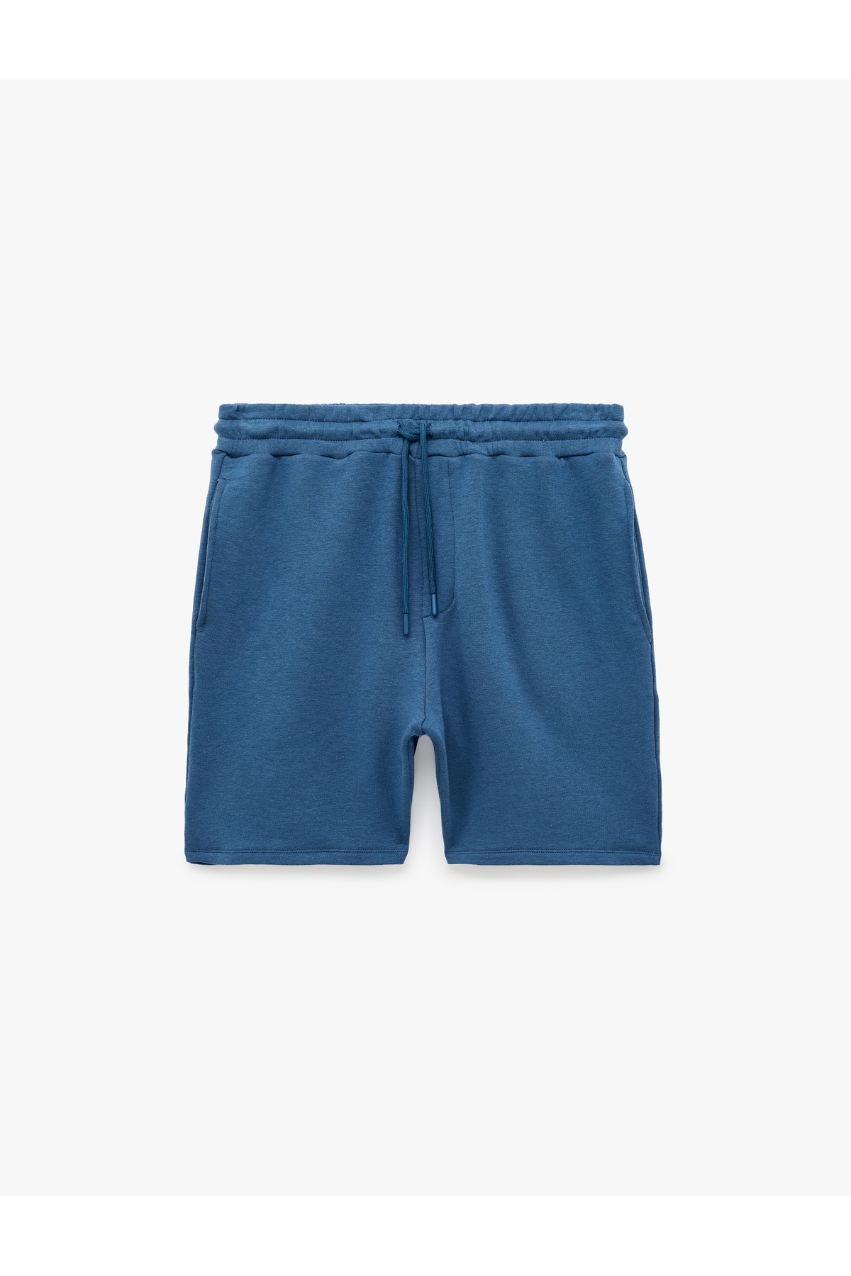 Koton Modal Karışımlı Cepli Straight Fit Beli Bağcıklı Spor Şort görsel 3