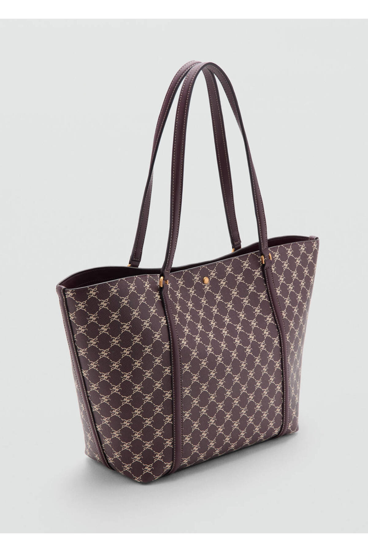Logo desenli shopper çanta