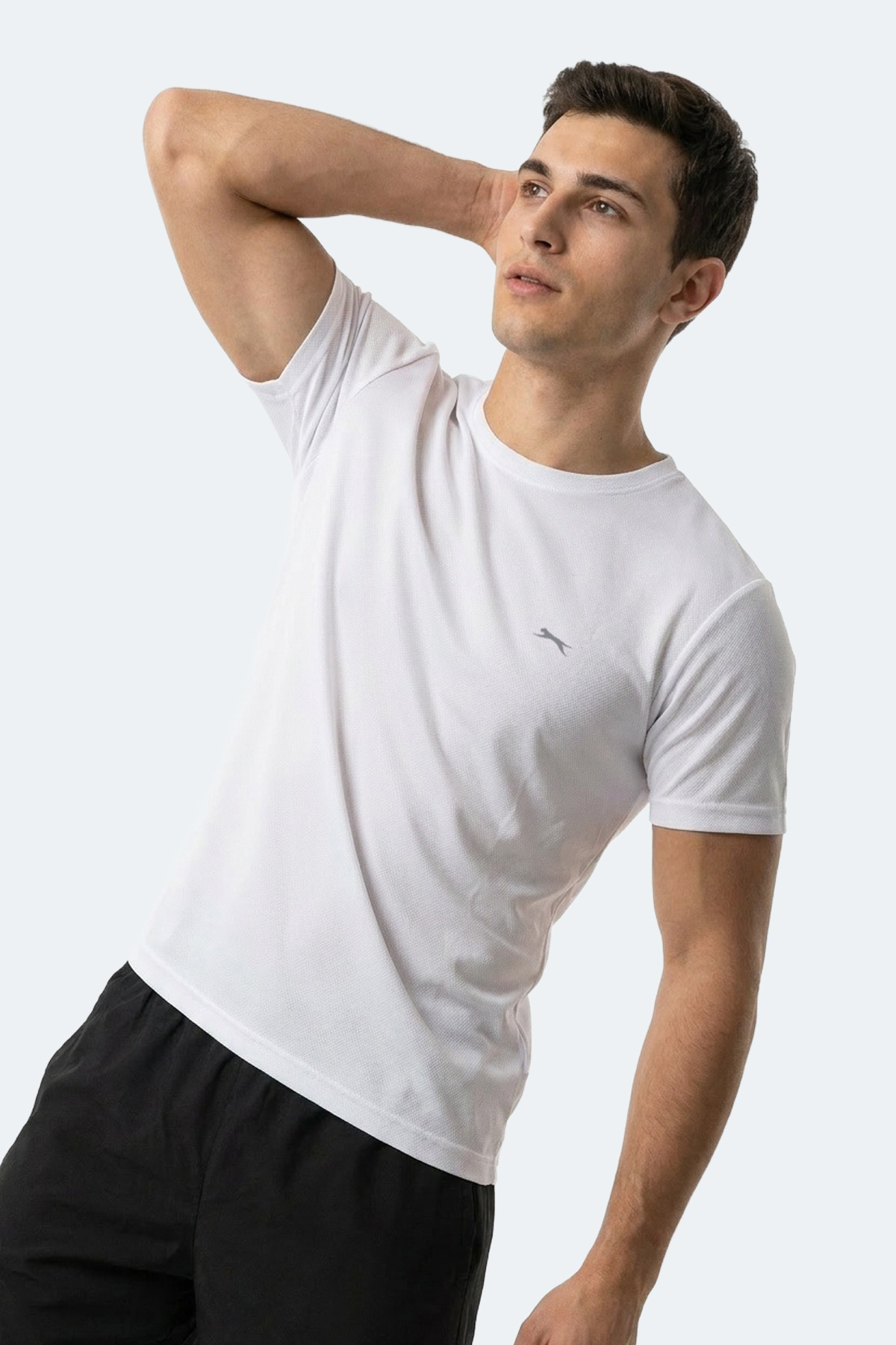 Slazenger HERRERA Erkek Beyaz Tişört görsel 5