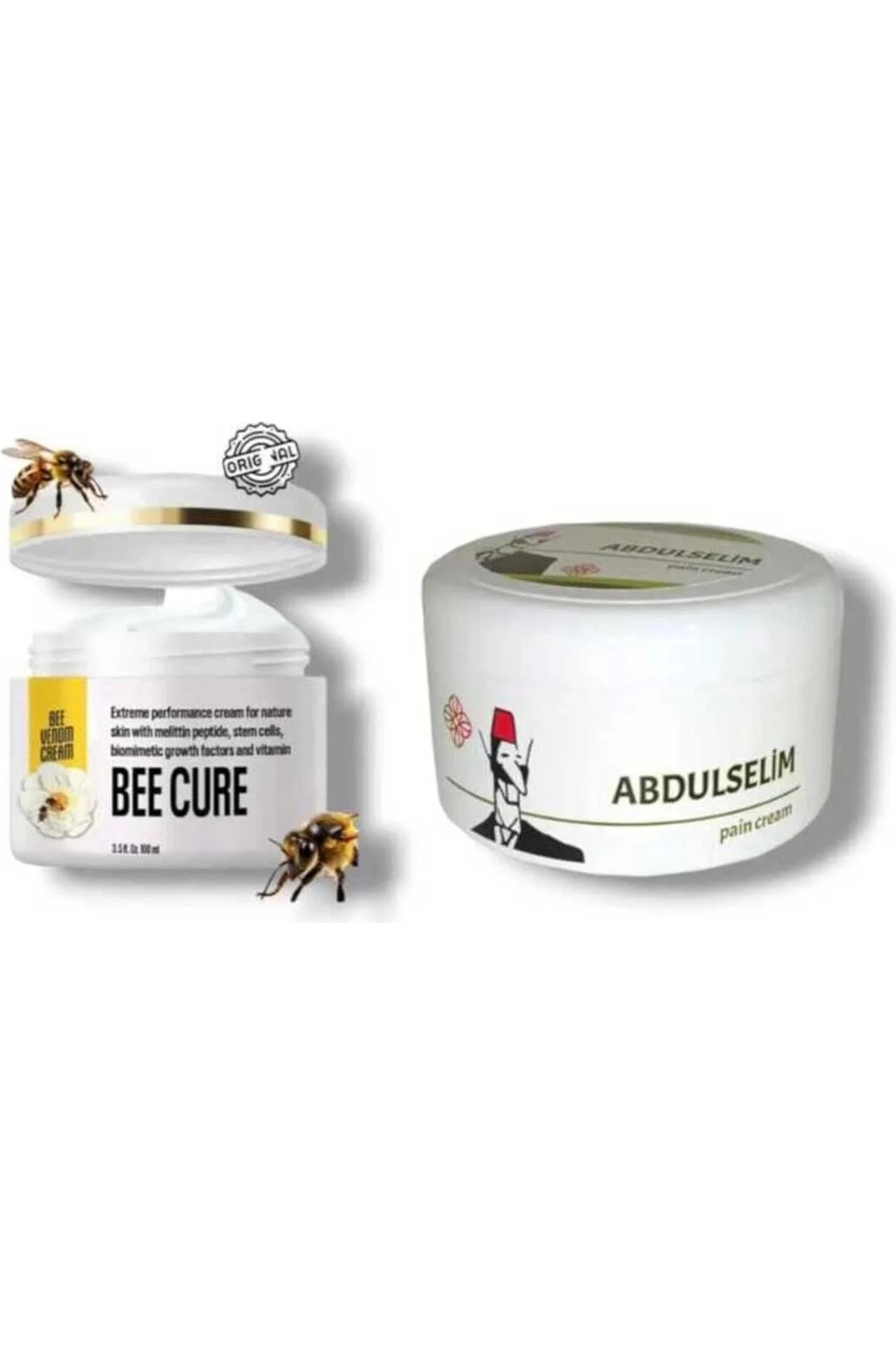 Bezos Süper Bee Cure Arı Zehri Kremi 100 ml + Abdulselim Anti 200 ml — GU-EYF-22935-AGC01
