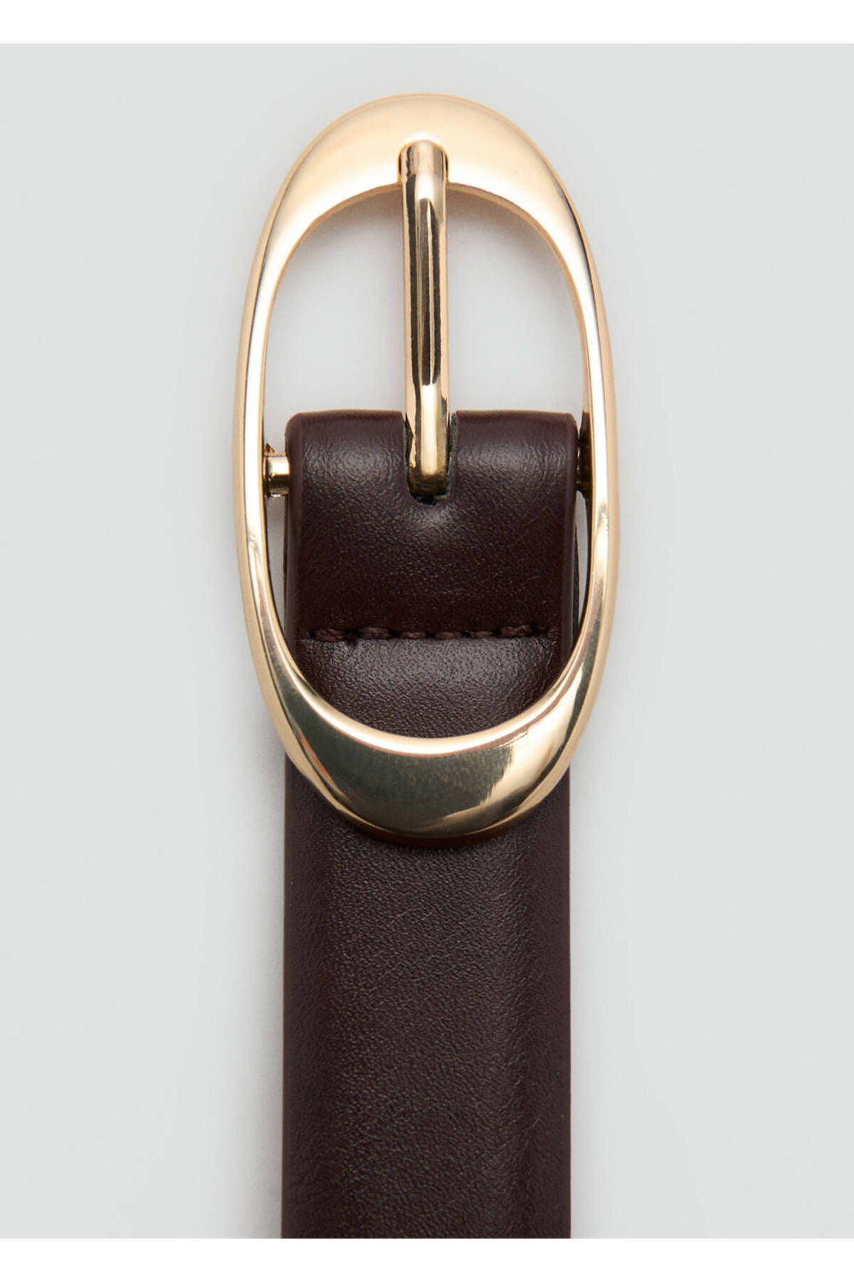 MANGO Woman Oval tokalı kemer görsel 3