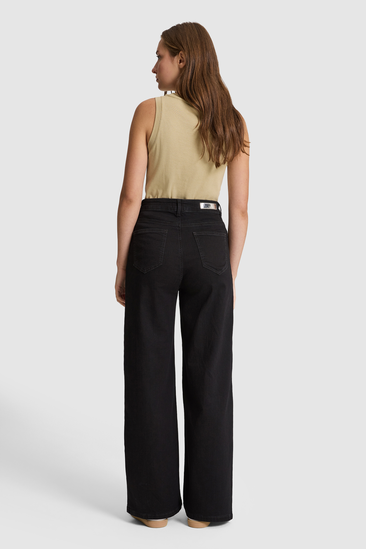 U.S. Polo Assn. Kadın Siyah Jean Pantolon 50325206-DN0027 görsel 5