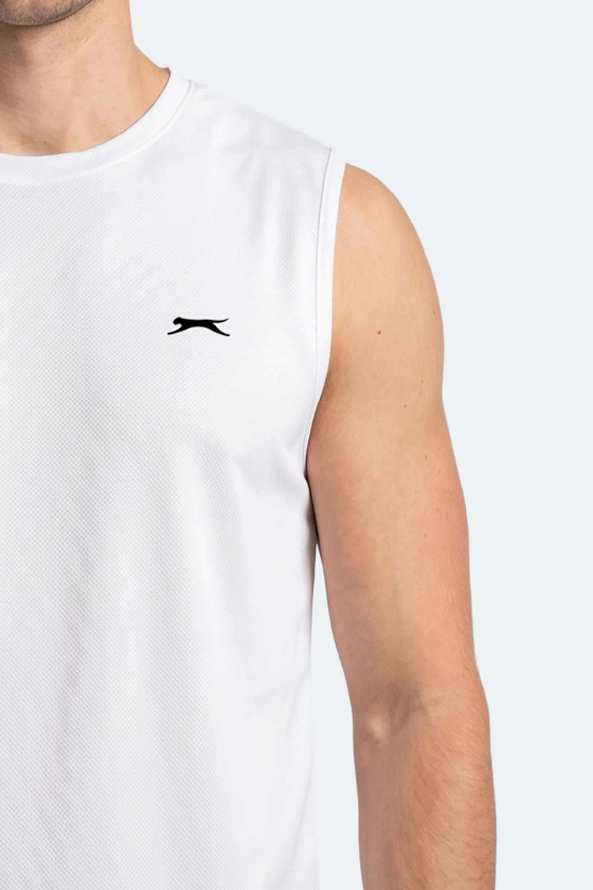 Slazenger KINGSHILL Erkek Beyaz Tişört görsel 2