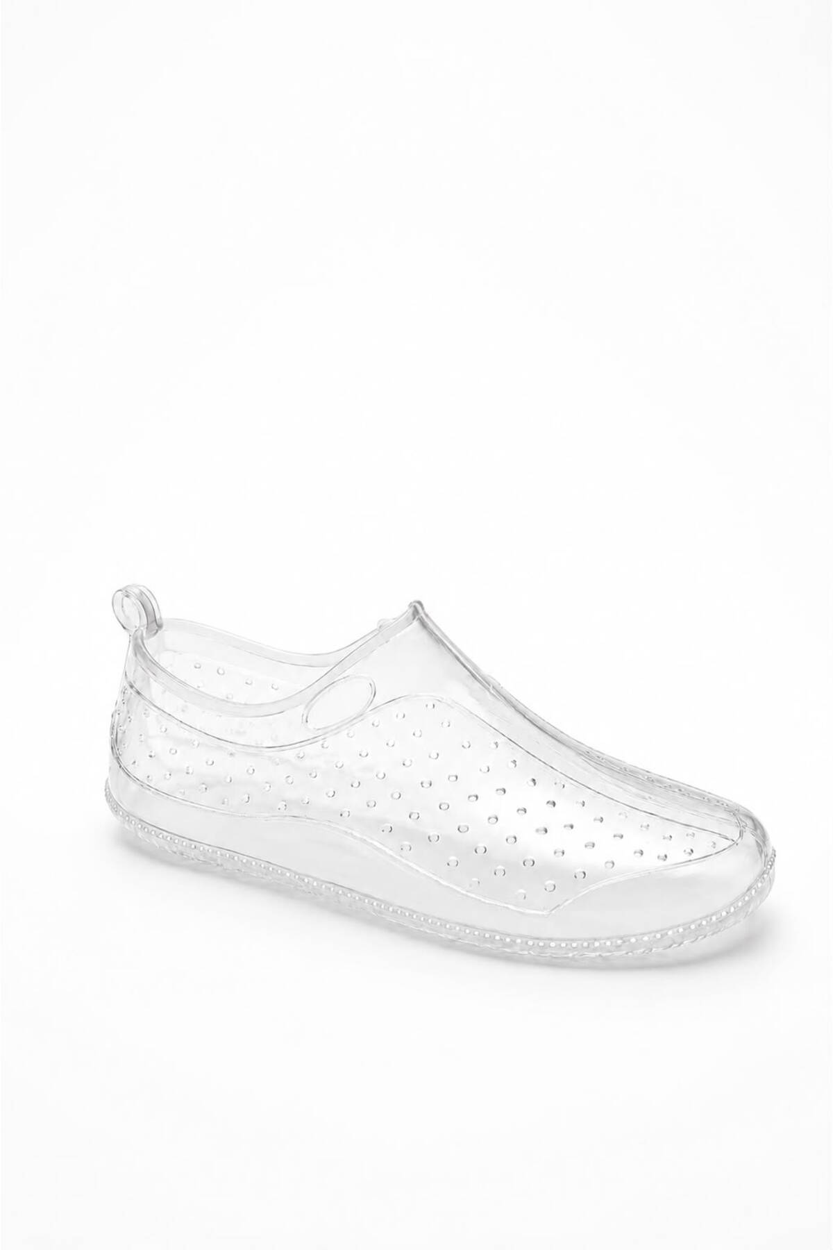 erfleks Unisex Şeffaf Esnek Deniz Ayakkabısı Kaymaz Taban Plaj Havuz Rafting Aqua Shoes görsel 2