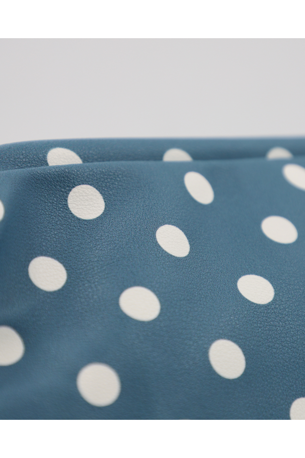 Women's Polka Dot Clutch Bag with Chain Strap