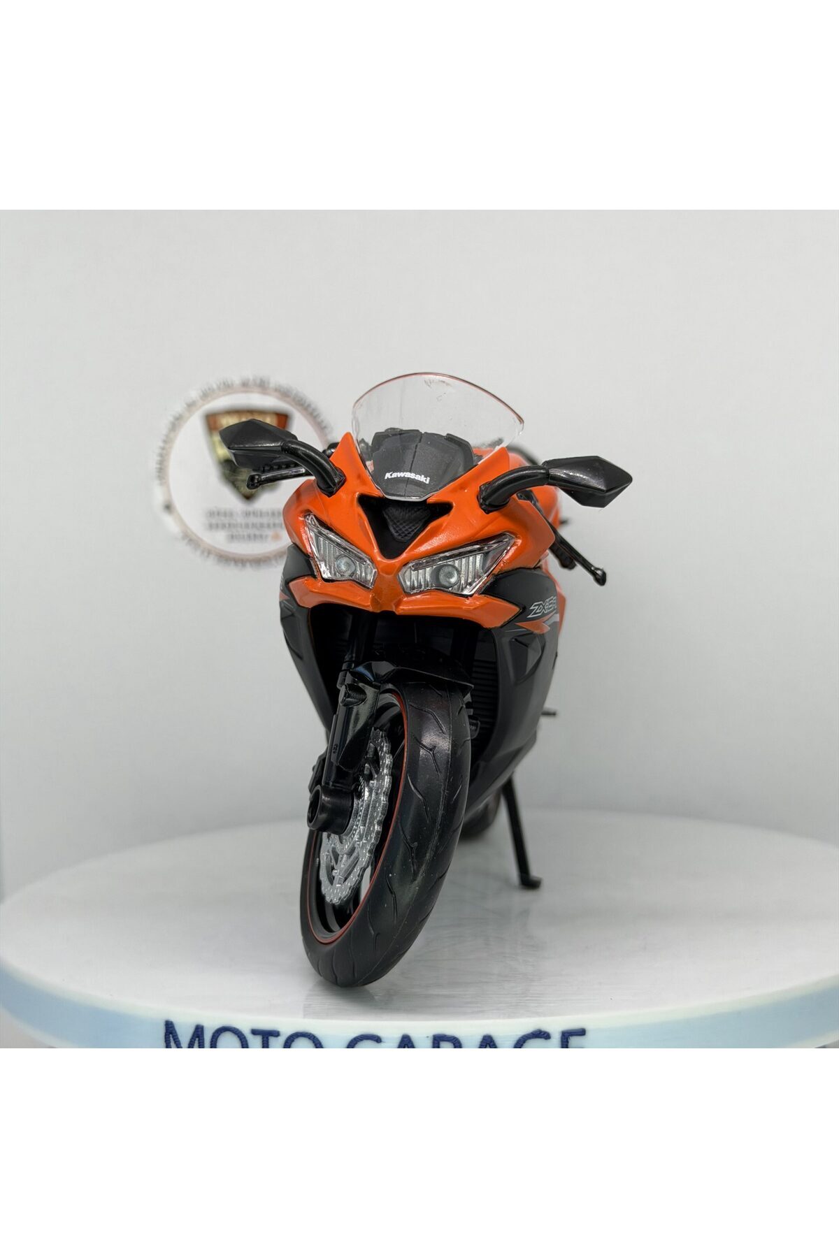 MotoGarage Moto Garage Kawasaki Ninja ZX-6R 1:12 Turuncu Diecast