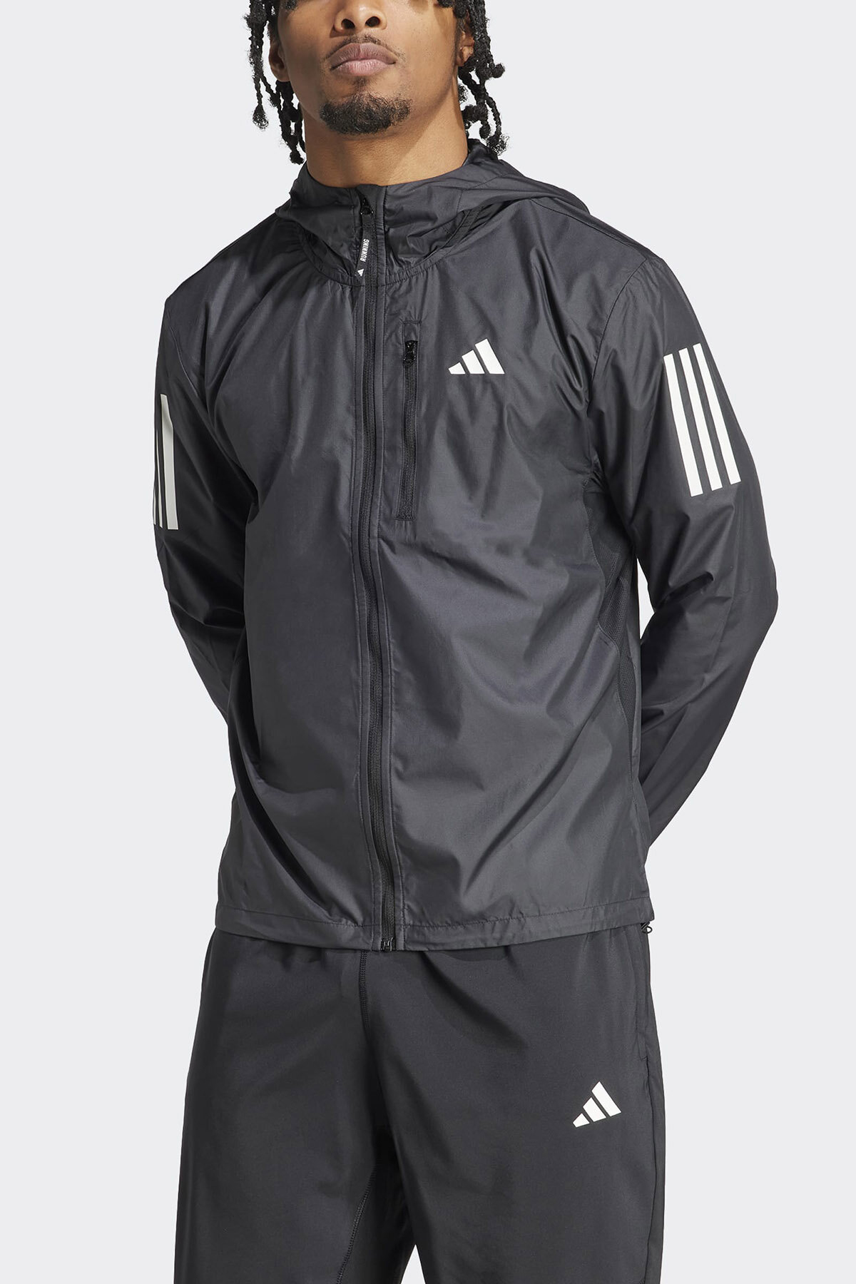 adidas Otr B Jkt Siyah Erkek Yağmurluk&Rüzgarlık In1483 görsel 2