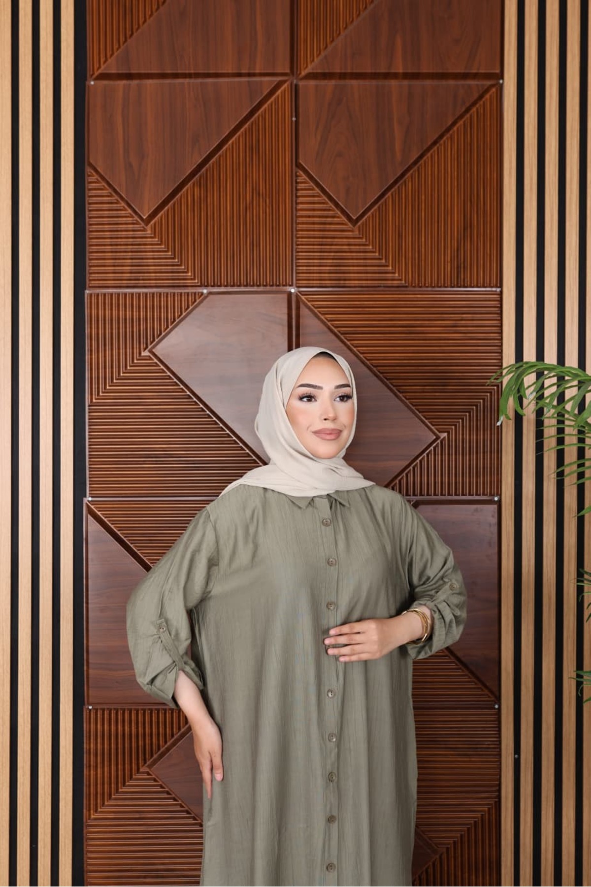 Moda Krash Mi̇ne Strawberry Fabric Tunic Set