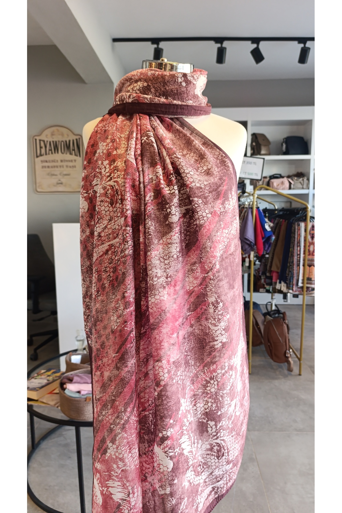 SCARF BİANCA TENSEL ŞAL GÜNLÜK KULLANIM