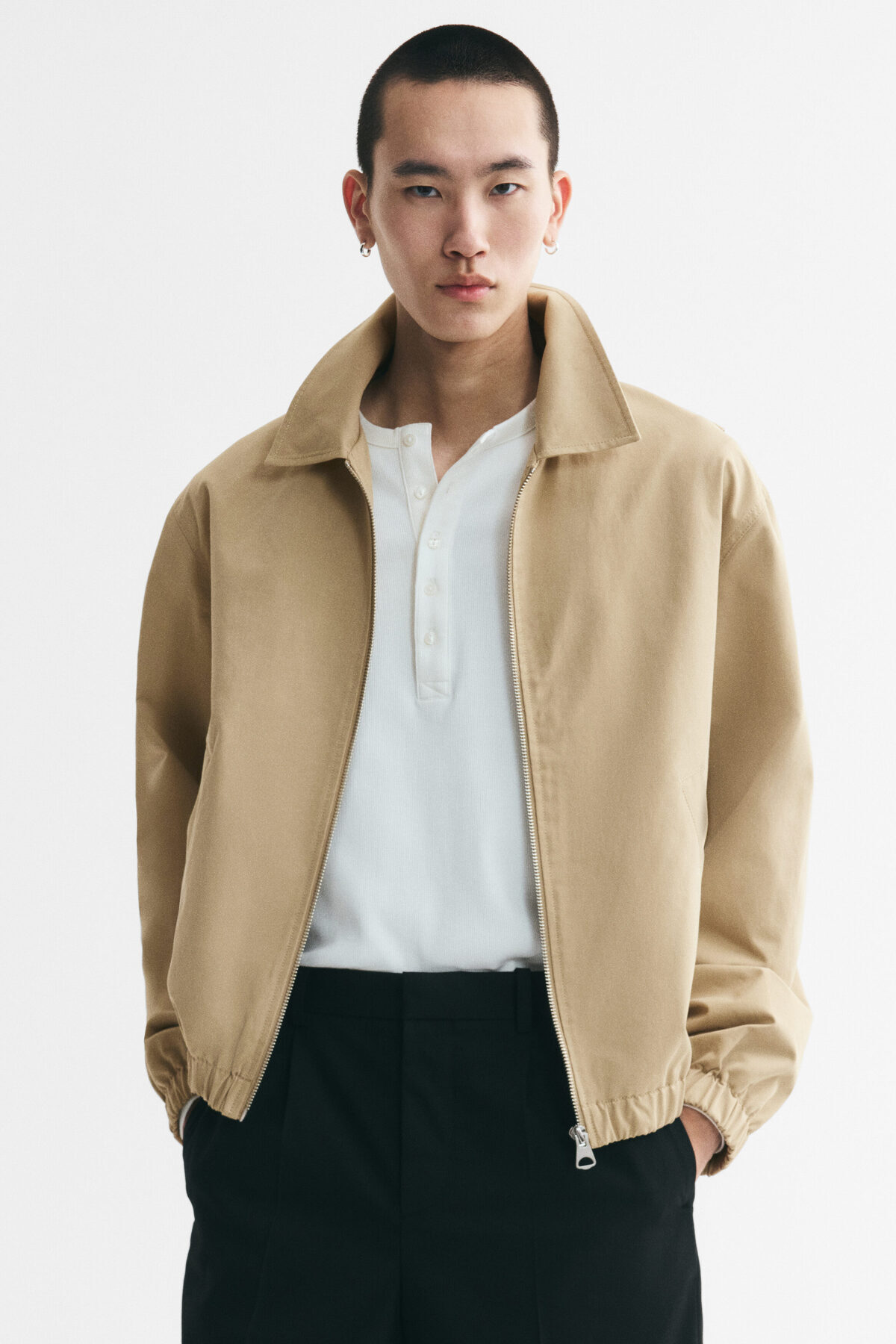 H&M Pamuklu ve Yakalı Ceket görsel 2