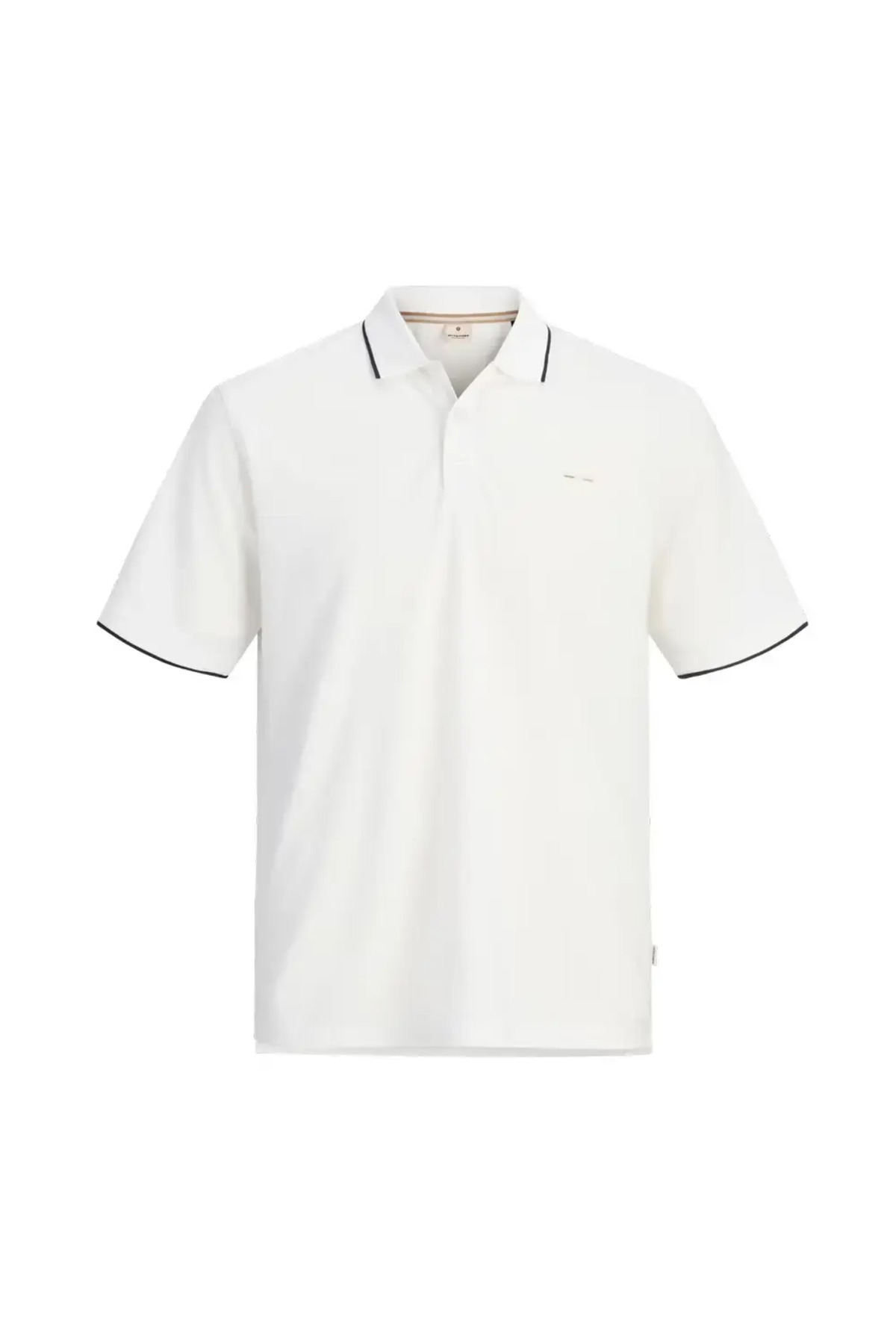 پولو شرت مردانه Jprblualves مدل SS 12274681 سفید جک اند جونز پولوشرت Jack & Jones