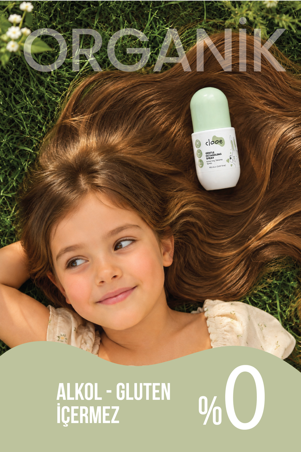 Kolay Saç Tarama Spreyi – Saç Açıcı & Elektriklenme Karşıtı Bakım Spreyi Vegan, Alkolsüz 150 ml — STK039 — تصویر 2 از 4