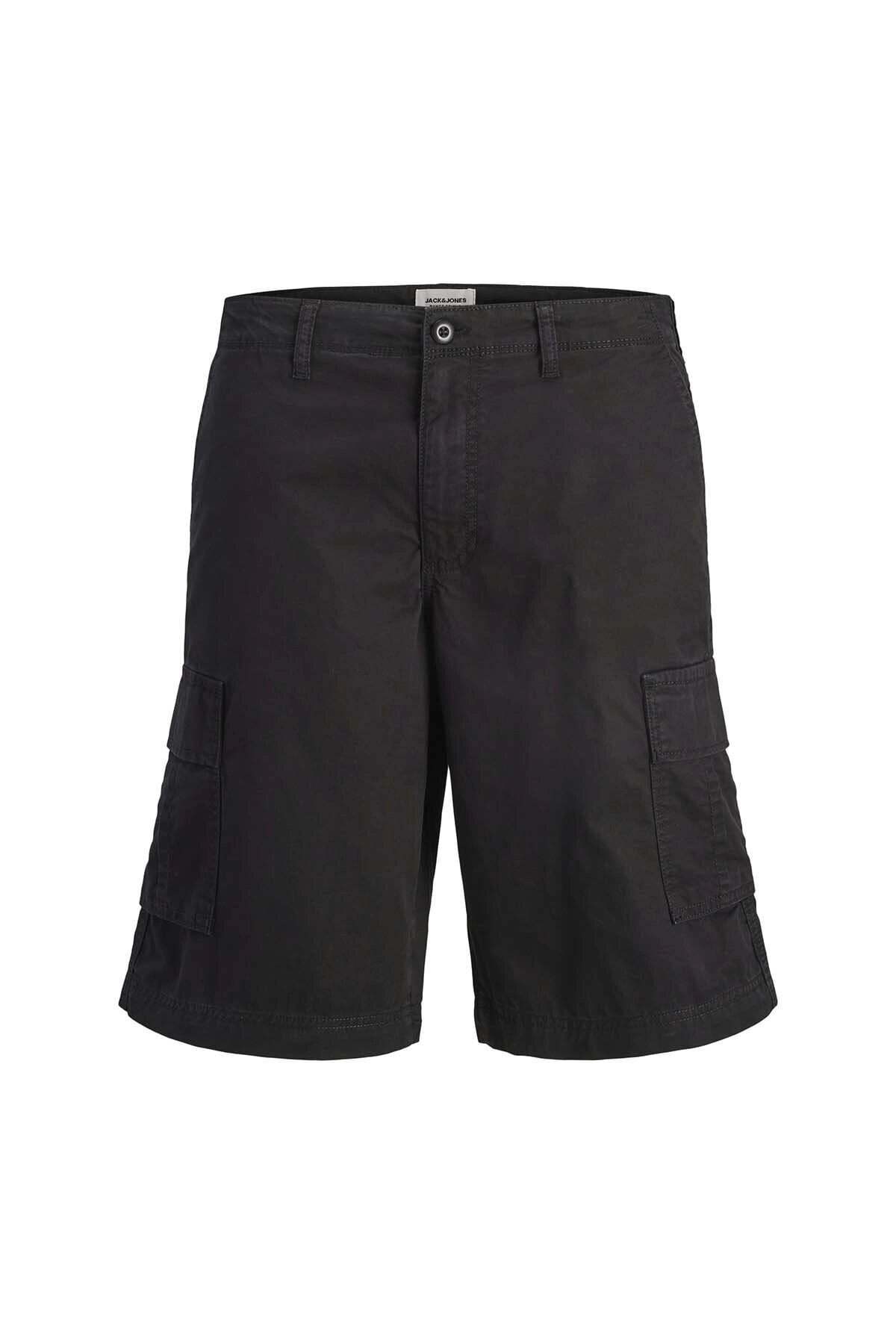 JPSTCOLE MATTY CARGO کوتاه و متوسط ​​مشکی 12292263-BL جک اند جونز شورت ورزشی Jack & Jones