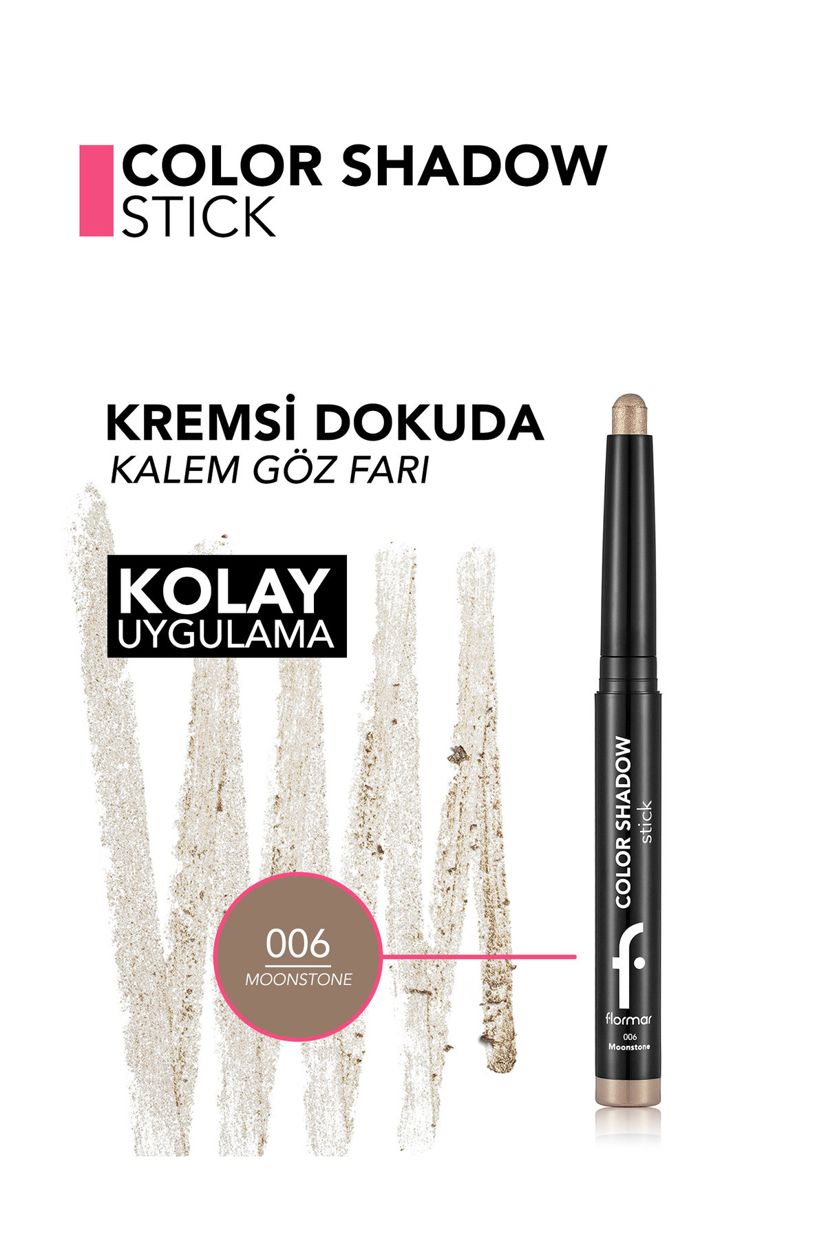 Color Shadow Yüksek Pigmentli & Işıltılı Asansörlü Kalem Göz Farı — طلایی 9865 — تصویر 3 از 4
