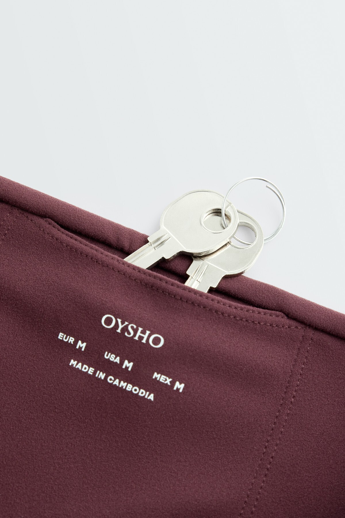 Oysho High rise Comfortlux bilek hizasında tayt görsel 8