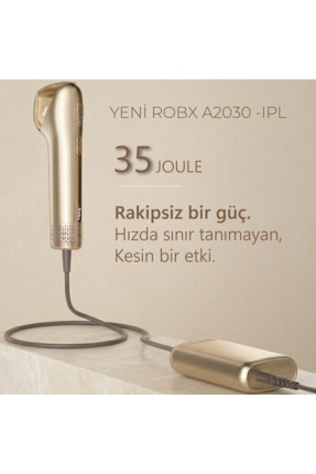 ROBX A2030 IPL YENİ Sapphire Sogutma 35 joule Ultra Güç -Acısız Etki- Çoklu O...
