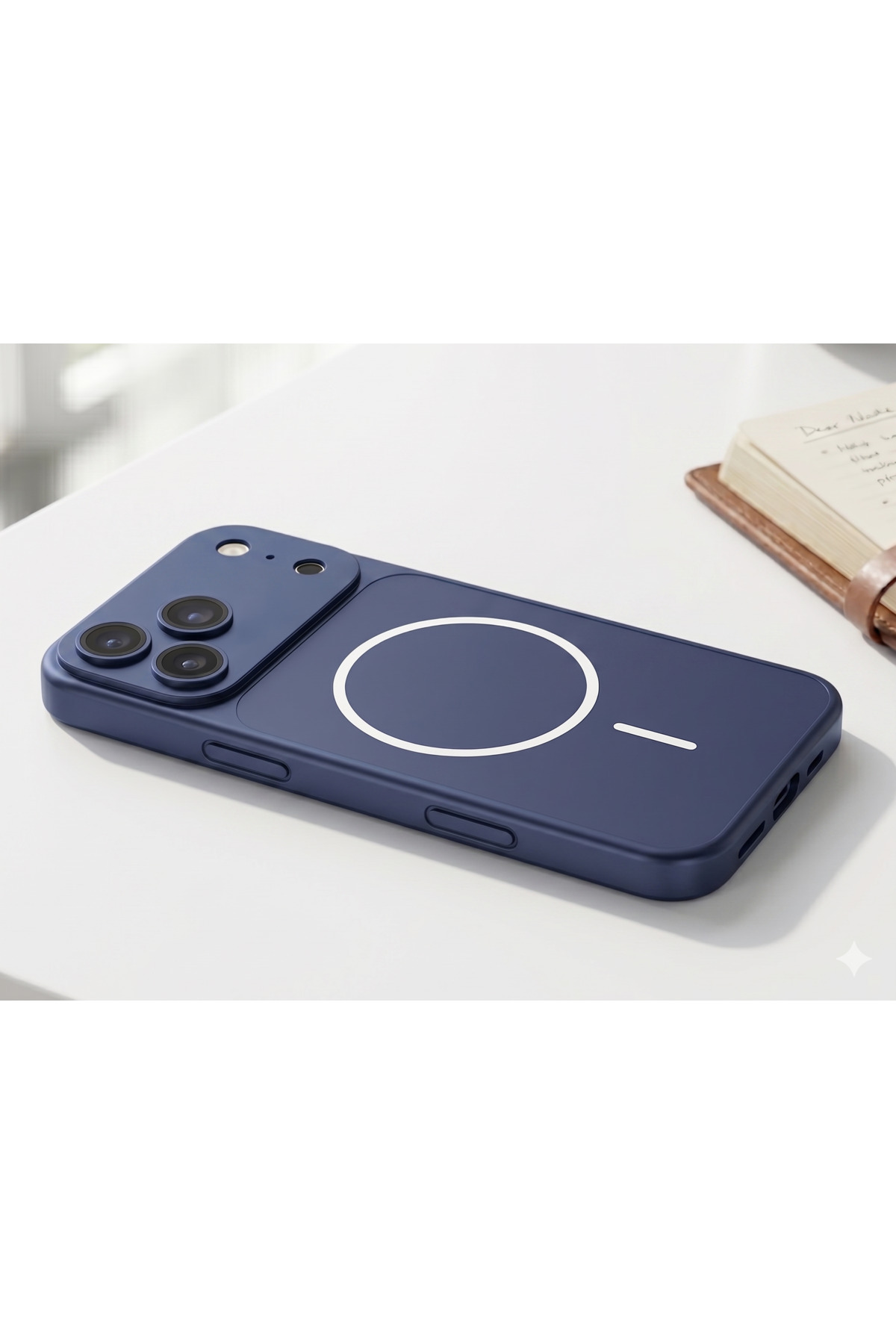 iPhone 17 Pro Max Case Camera Shielded Magsafe Charging Luxury Stylish Spike Cover