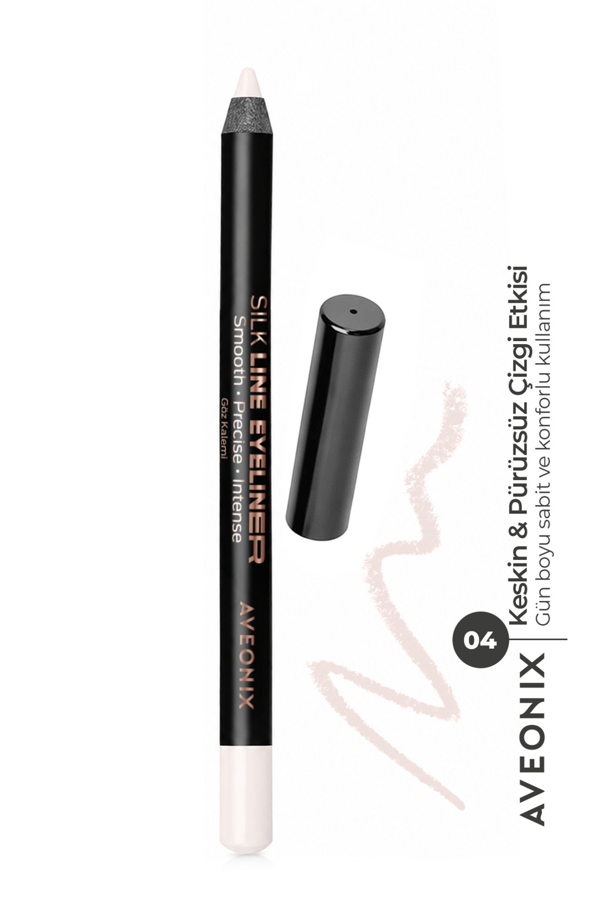 AVEONIX Silk Line Eyeliner 04 – Kolay Uygulama ve Uzun Süre Kalıcılık - Fiyatı, Yorumları
