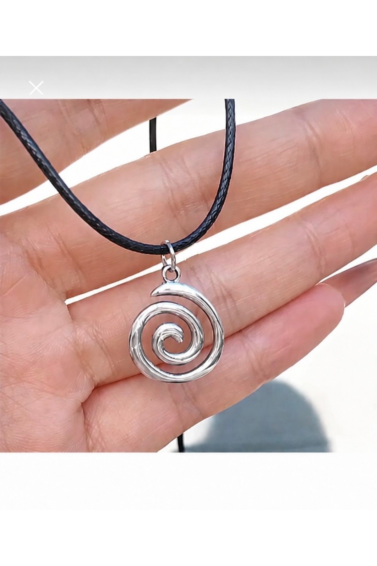 sleyshop Sarmal Girdap Spiral Vortex Unisex Kolye
