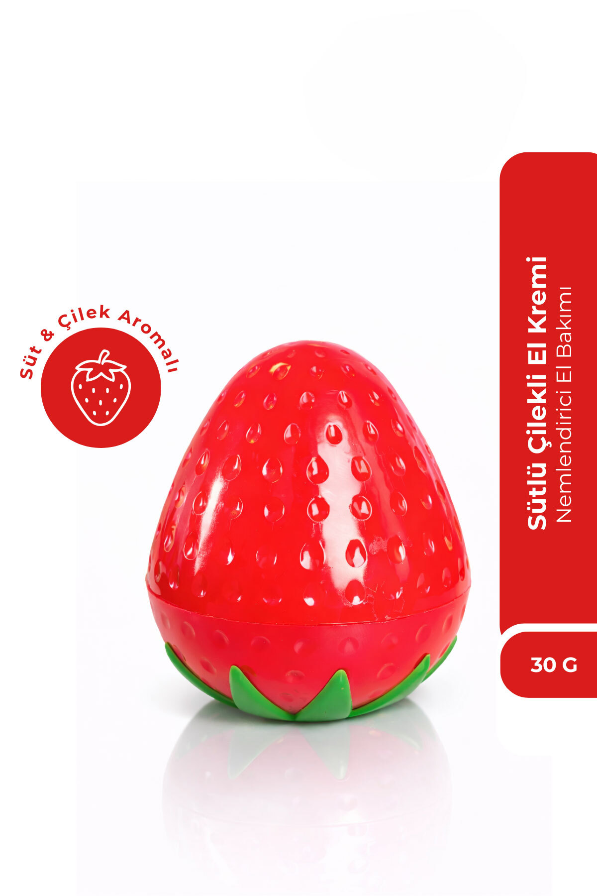 Bio Asia Sütlü Çilek El Kremi – Yumuşatıcı, Mis Kokulu Yoğun Nemlendirme 30 gr — BIO-ELKREM-CIL-30ML