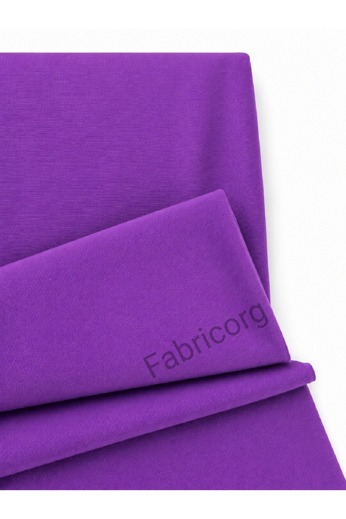 Duck Cloth Punch Linen Fabric Purple (100X180 CM)