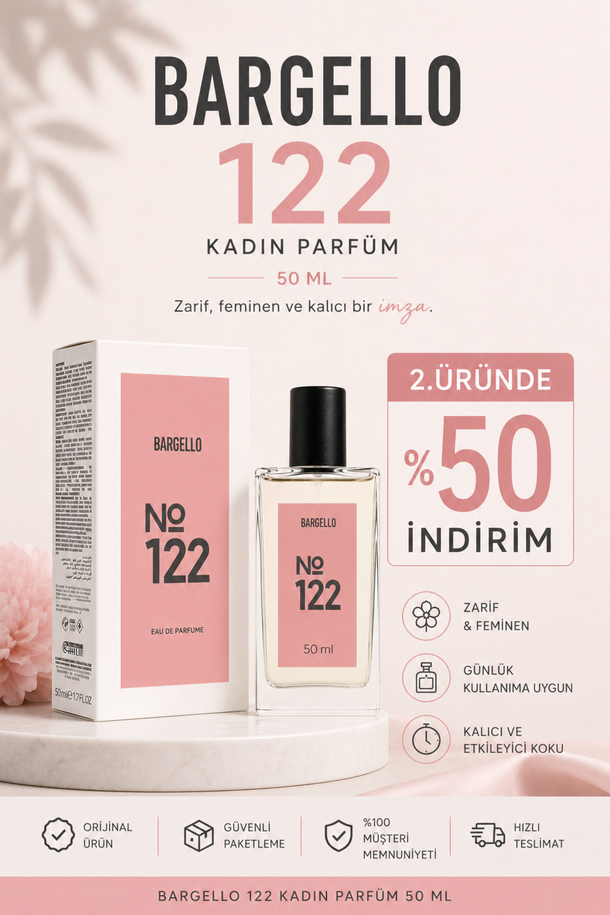 122 Oriental Edp 50 ml Kadın Parfüm