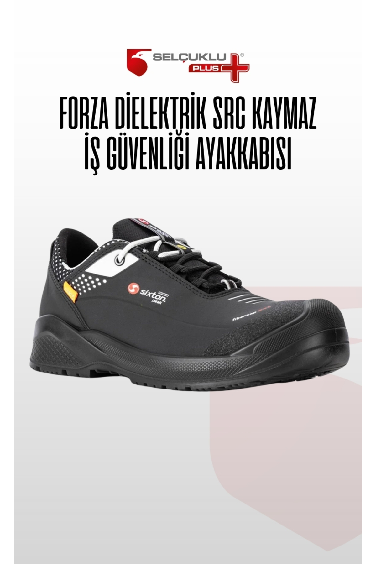 SİXTON Forza Dielektrik 43452-07L Mikrofiber Süet Fiber Burunlu