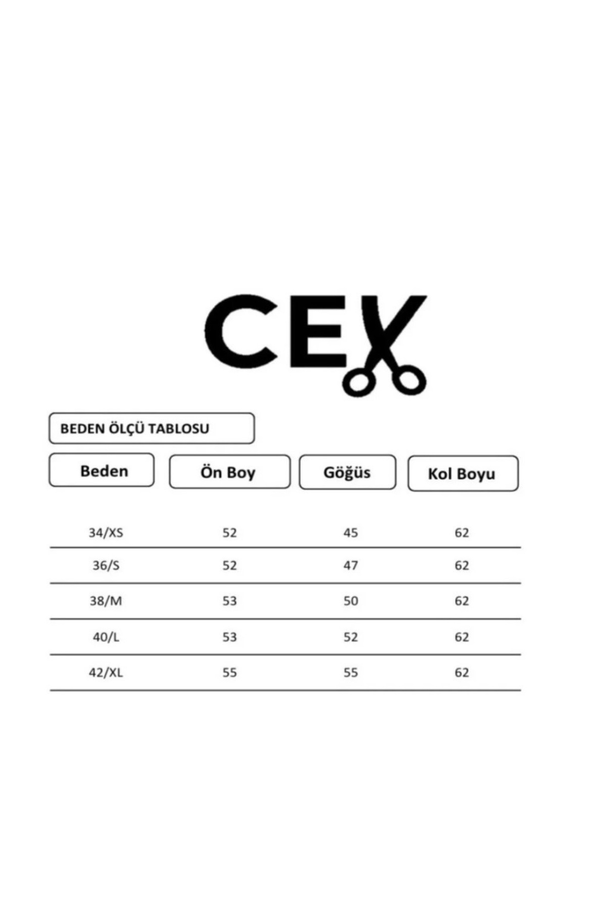 CEK mağazacılık  Kadın Crop Blazer Ceket – KETEN - Görsel 8