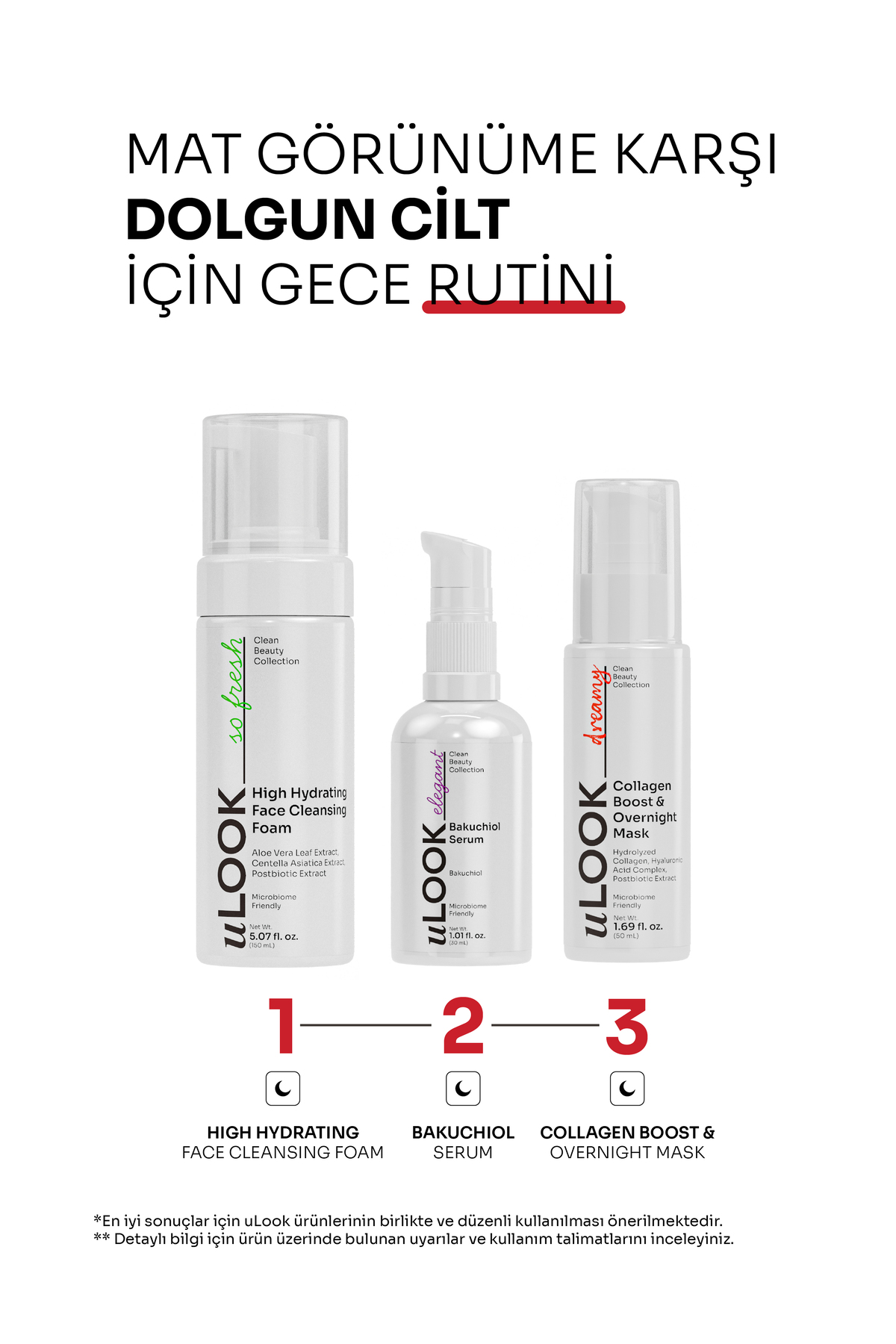 Yoğun Nem ve Kolajen Gece Maskesi | Yaşlanma Karşıtı, Cilt Yenileyici, Dolgun ve Pürüzsüz Görünüm | 50 ml — Collagen Boost — تصویر 8 از 8
