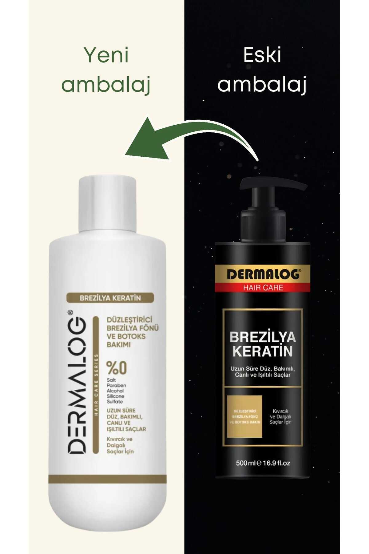 Brezilya Keratin- Keratin Bakımı & Botox Bakımı & Kalıcı Düzleştirici Ve Onarıcı Bakım 500 Ml — DRMLG08 — تصویر 9 از 9