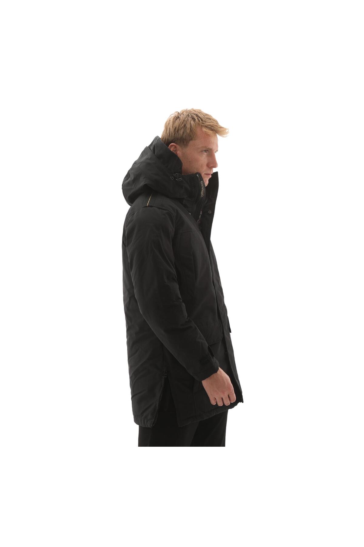 lumberjack 102024162-R 5W Ml Enıgma 3Le-86 5Pr Erkek Mont Siyah görsel 6