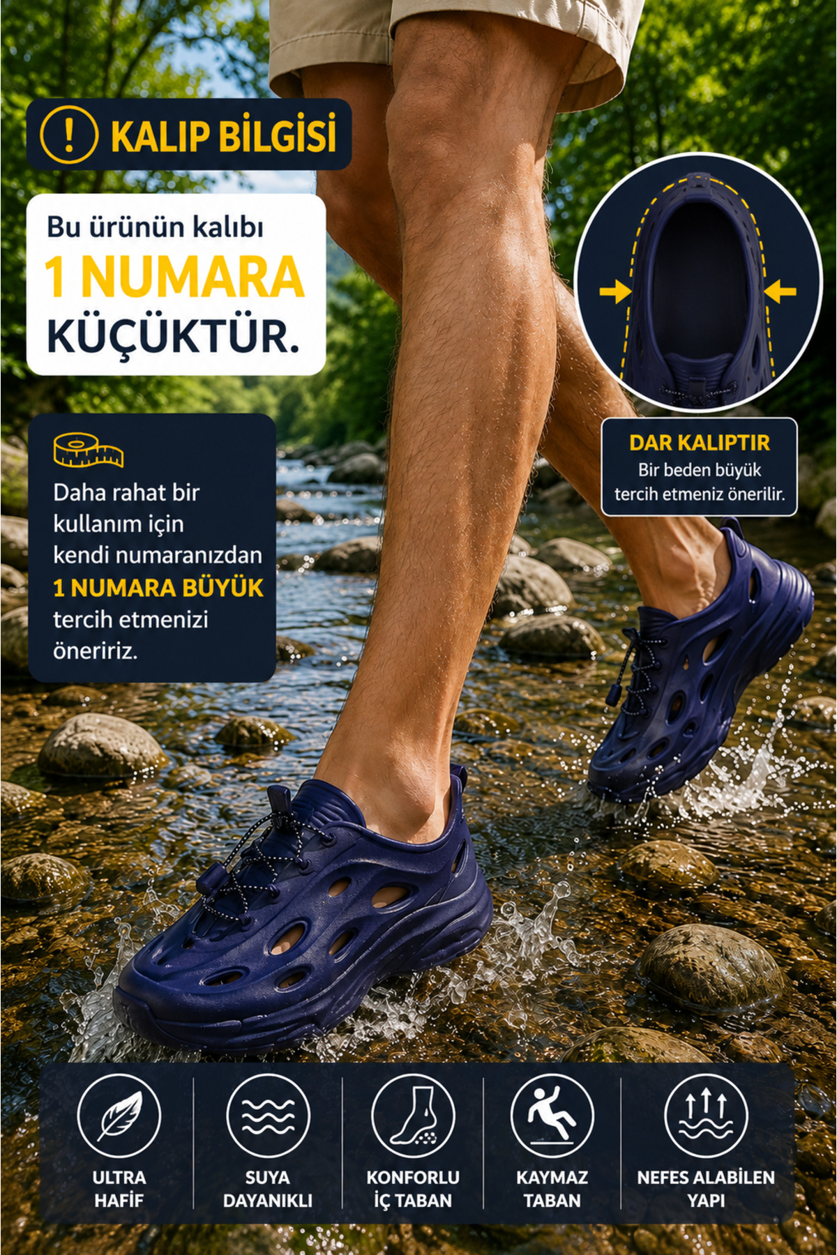 TONNY spet DUBAİ 11 ONE-PIECE lightweight orthopedic SEA shoes with beach stream pool elastic