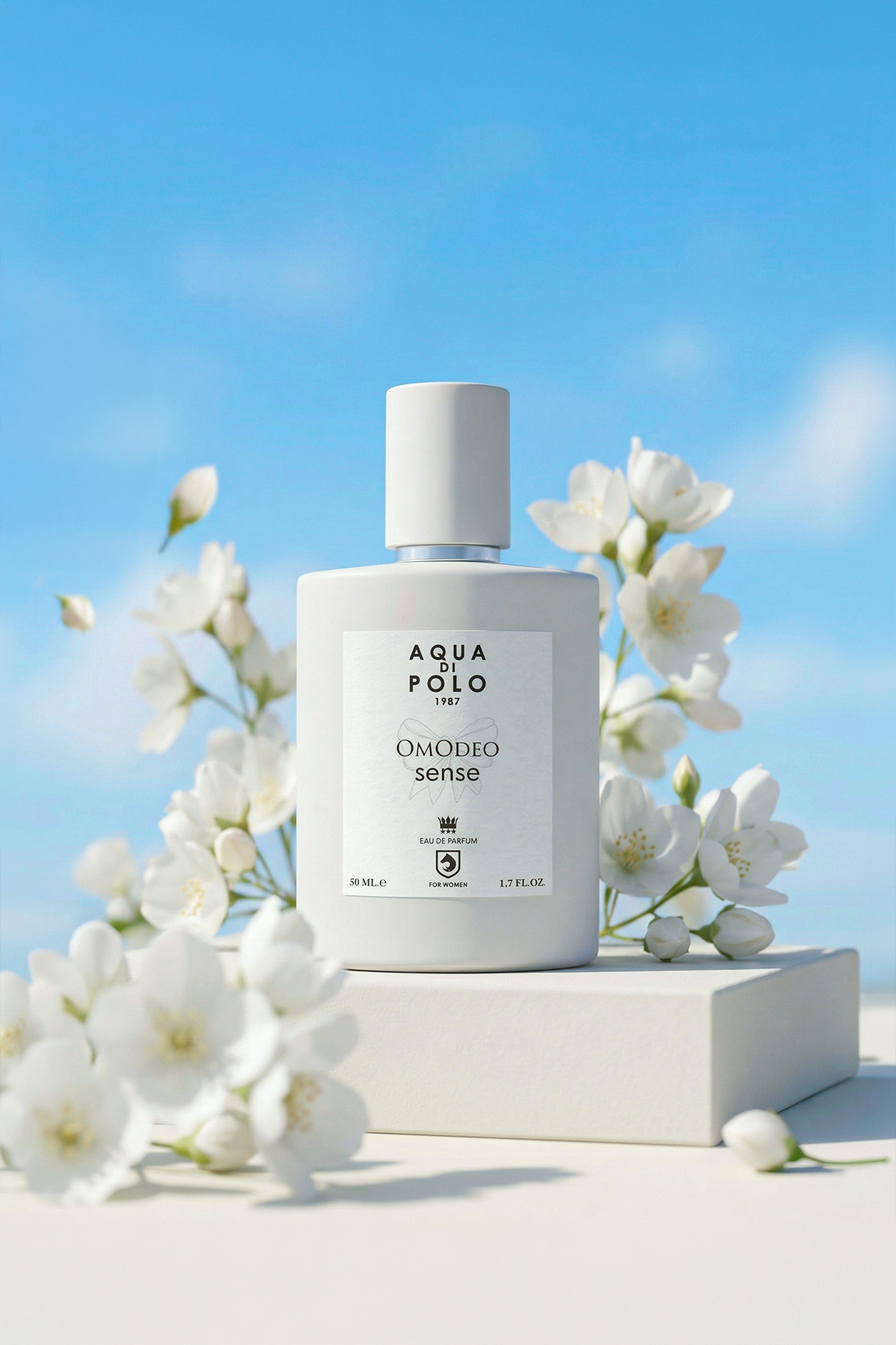 Omodeo Sense EDP Kadın Parfüm 50ml| Çiçeksi| Mandalina, Yasemin, Zencefil Çiçeği, Vanilya, Sandal — APCN0011 — تصویر 4 از 6