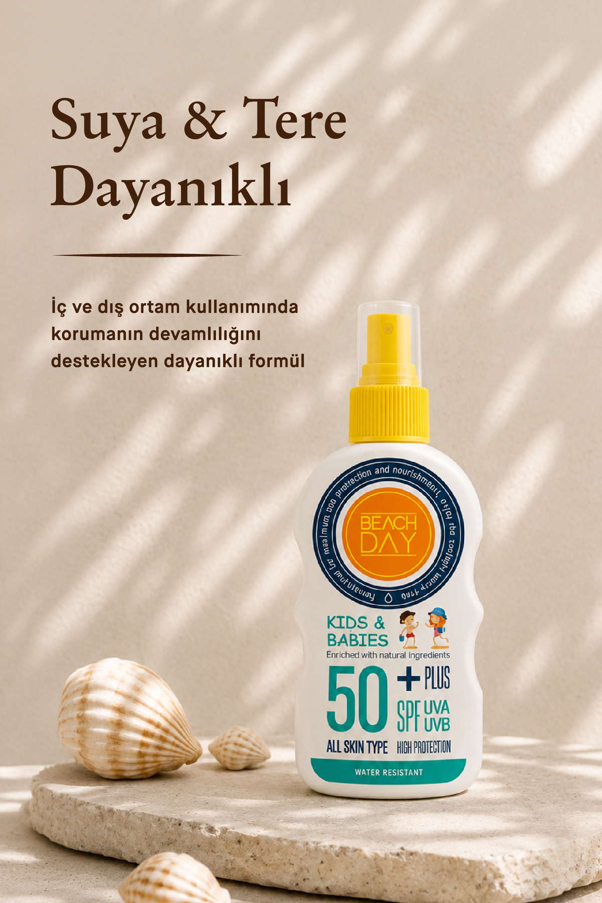 Supreme Complex Koruyucu Güneş Sütü Bebek ve Çocuklar için İleri bakım Spf 50 Spray 150 Ml. — BD23 — تصویر 5 از 8