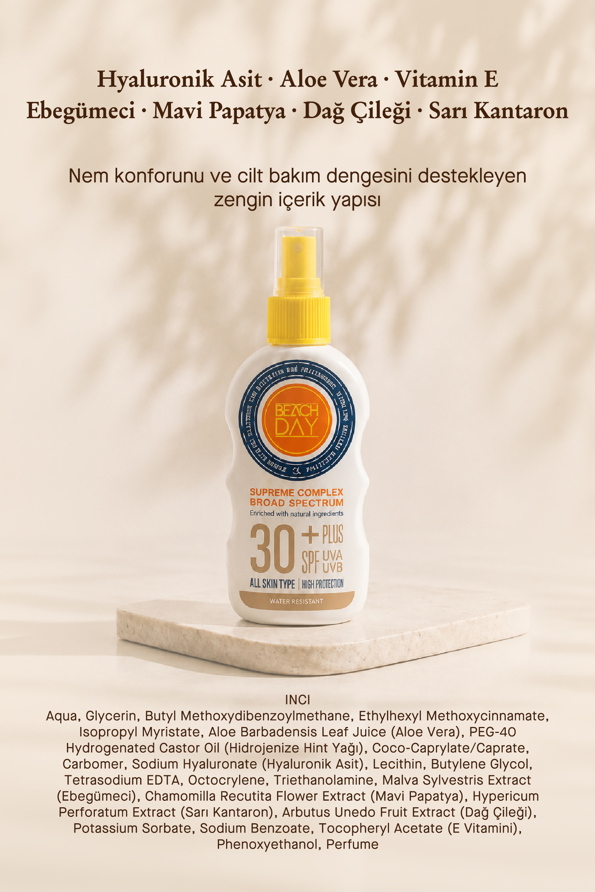 Koruyucu Güneş Sütü İleri Bakım SPF 30 150 ml Sprey — BD21 — تصویر 6 از 8