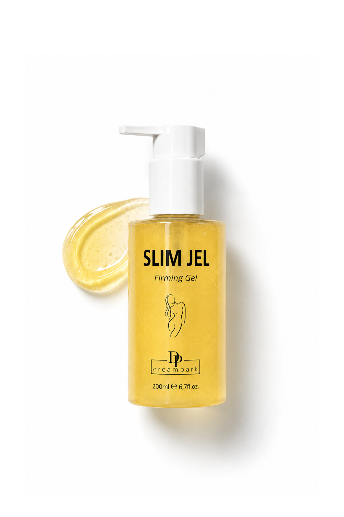 DREAMPARK Selülit Görünümü Karşıtı, Sıkılaştırıcı Vücut Bakım Jeli, Vücut Şekillendirici Selülit Jeli 200 ml — DR009