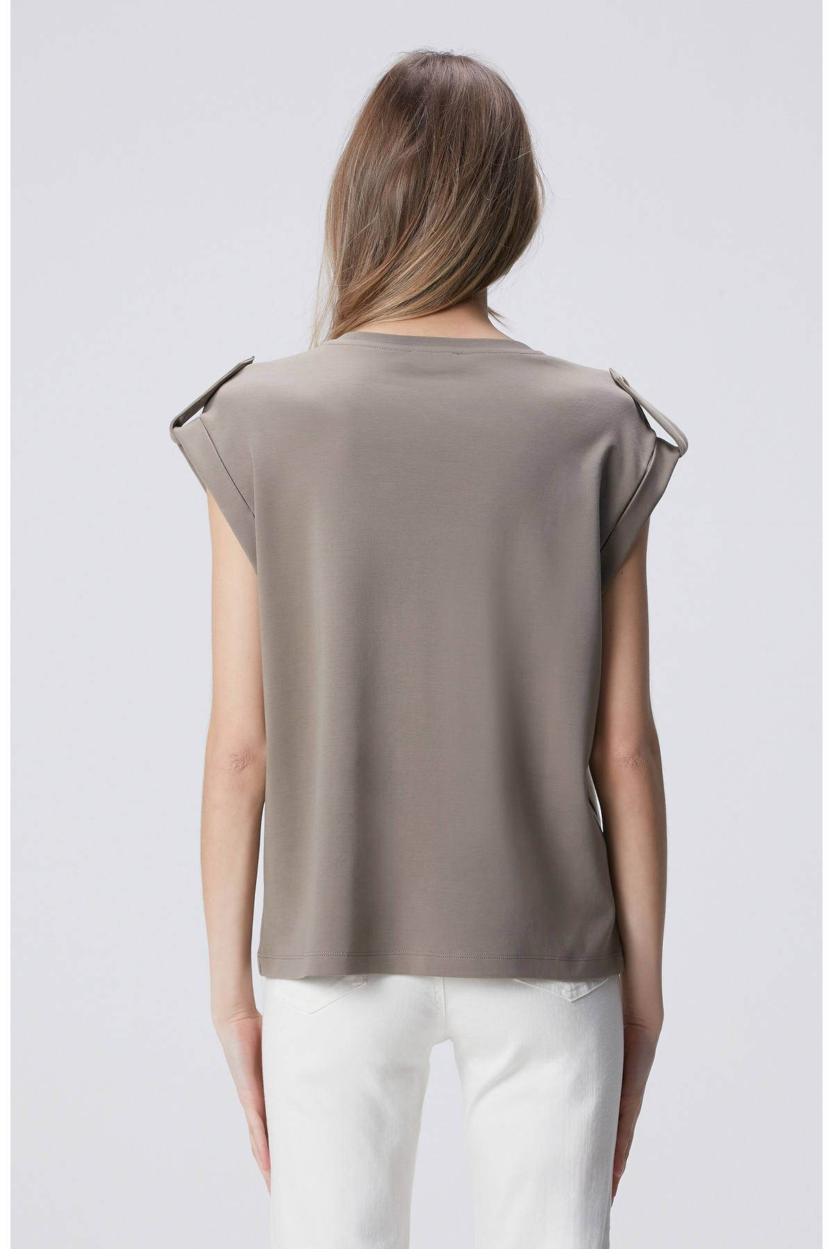 Network Vizon Taş Detaylı T-shirt görsel 5