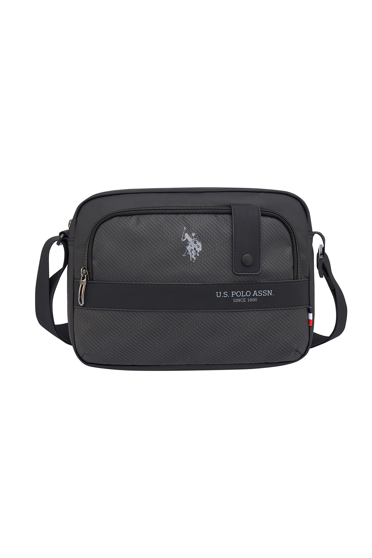 U.S. Polo Assn. US Polo Assn 24538 postacı çantası omuz çantası SİYAH görsel 5
