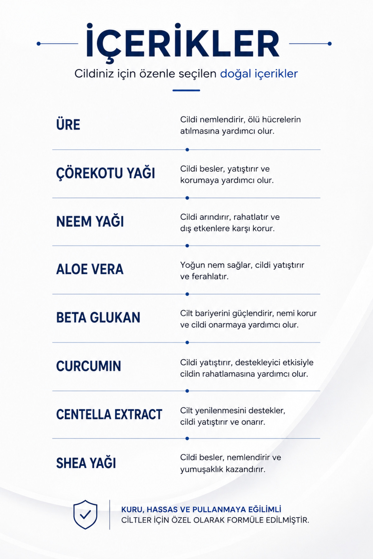 Yoğun Nemlendirici Cilt Bakım Kremi 50 ml | Egzamaya ve Sedefe Eğilimli Ciltler İçin Bariyer Destekleyici | Kuruluk ve Kızarlık için — NPP-01 — تصویر 4 از 5
