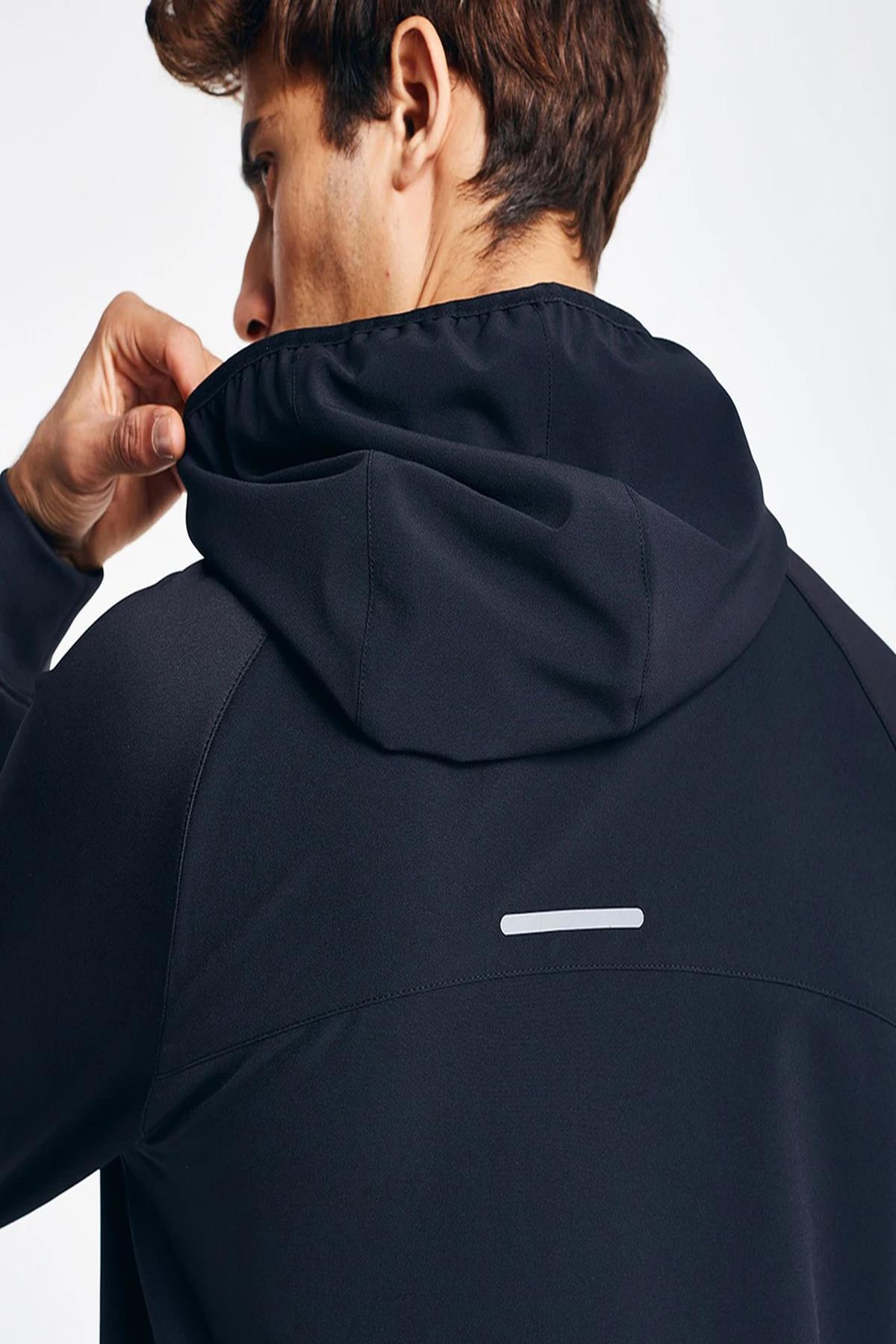 Lescon Erkek Fermuarlı Kapüşonlu Sweatshirt 24N-1115 24NTES001115 görsel 5