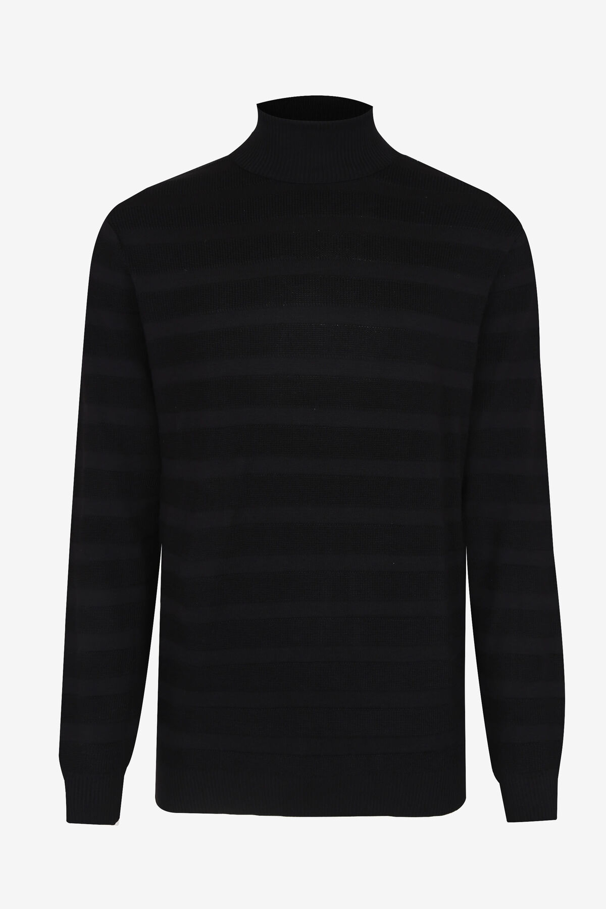 W Collection SİYAH BALIKÇI YAKA TRİKO — مشکی M400258732