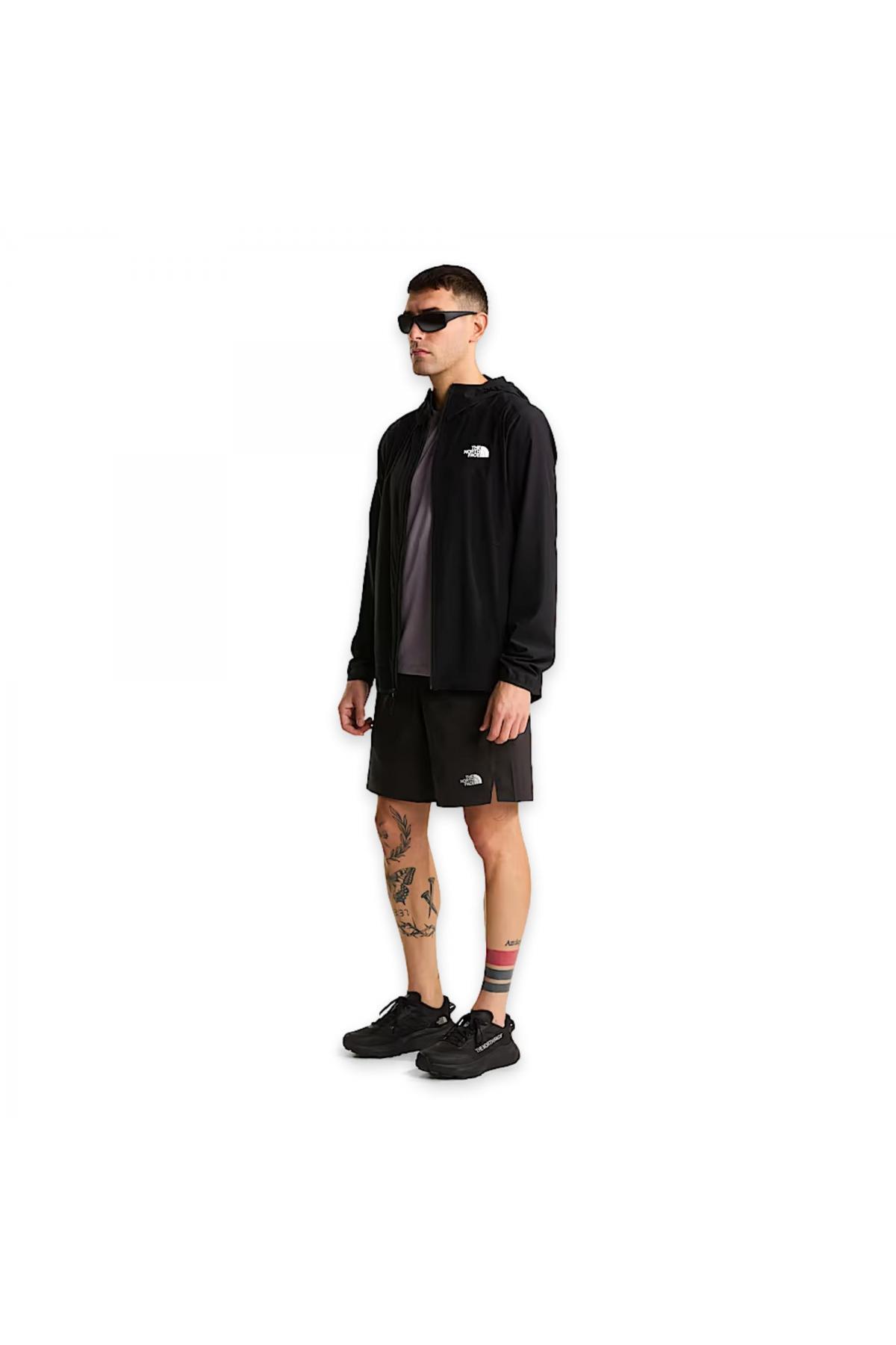The North Face Nf0A8Cs7 M 24/7 Woven Fz Hood Siyah Erkek Outdoor