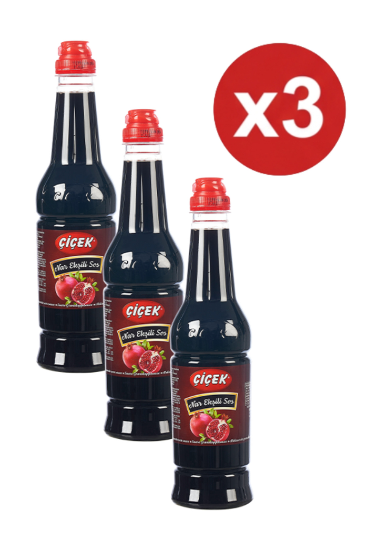 Çiçek Granátová omáčka, 345 g x 3 ks