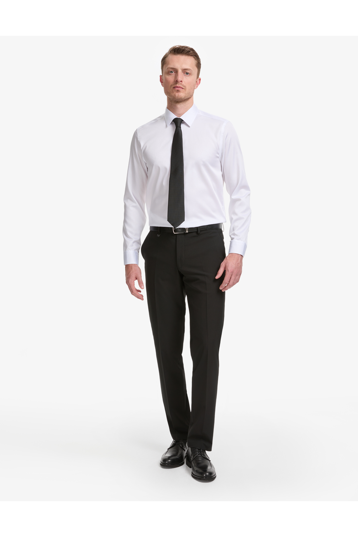 Pierre Cardin Siyah Slim Fit Kumaş Pantolon 50325156-VR046 görsel 2