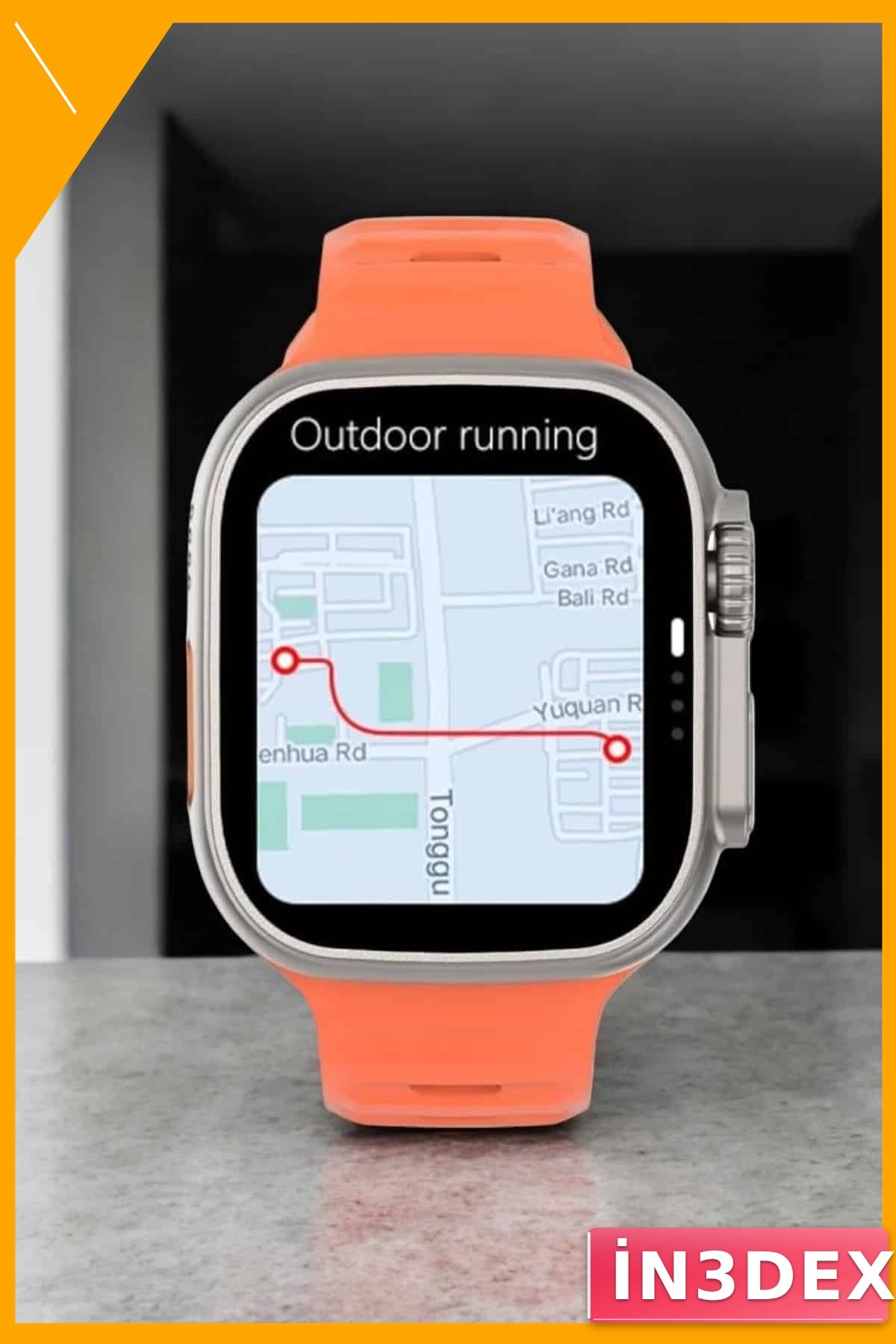 GPS Sağlık Takibi Bluetooth Akıllı Saat Suya Dayanıklı