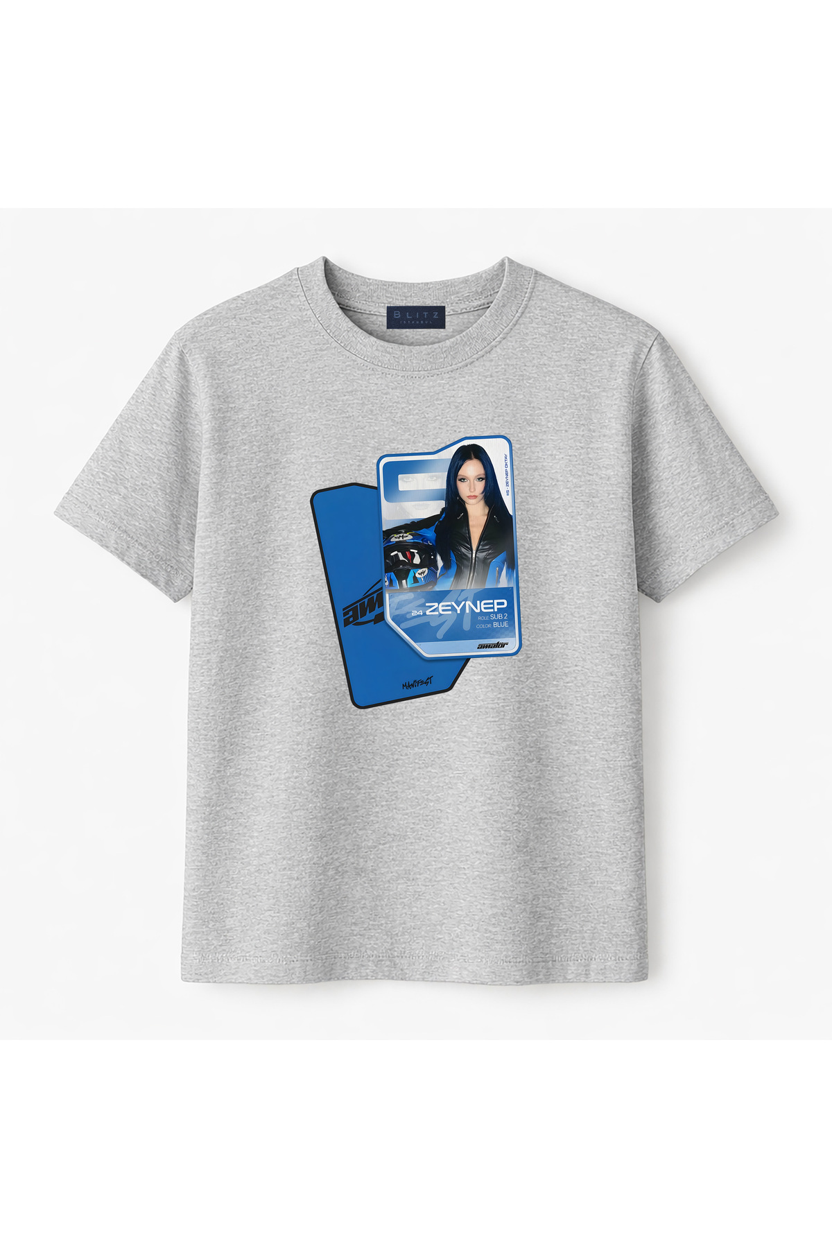 Manifest Amateur Zeynep Zoktay Design Printed T-Shirt (4-13 Years)