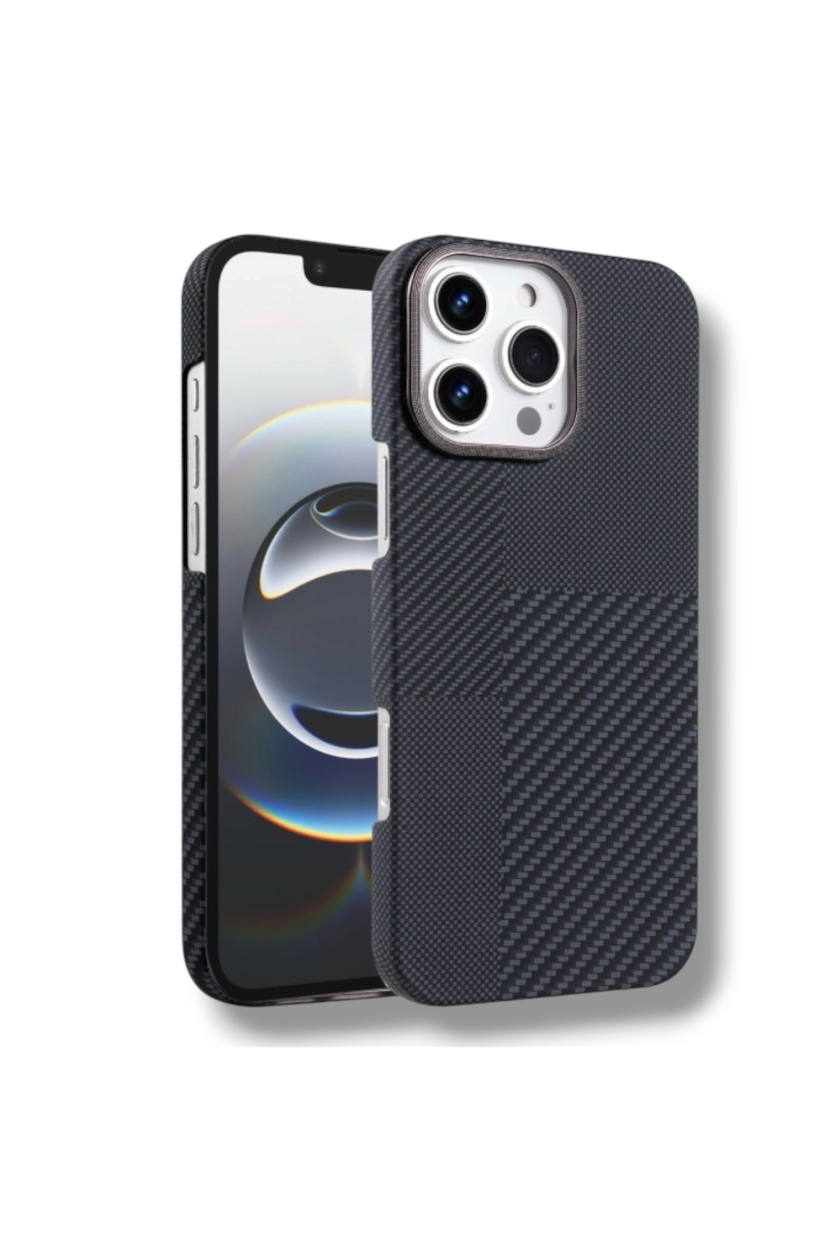 Iphone 16 Pro Max Compatible Vega Carbon Fiber Premium Luxury Slim Magsafe Phone Case