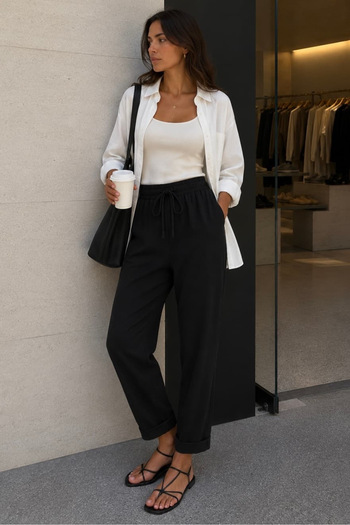 bb butik basic Bürümcük pantalone od šargarepe MY3535